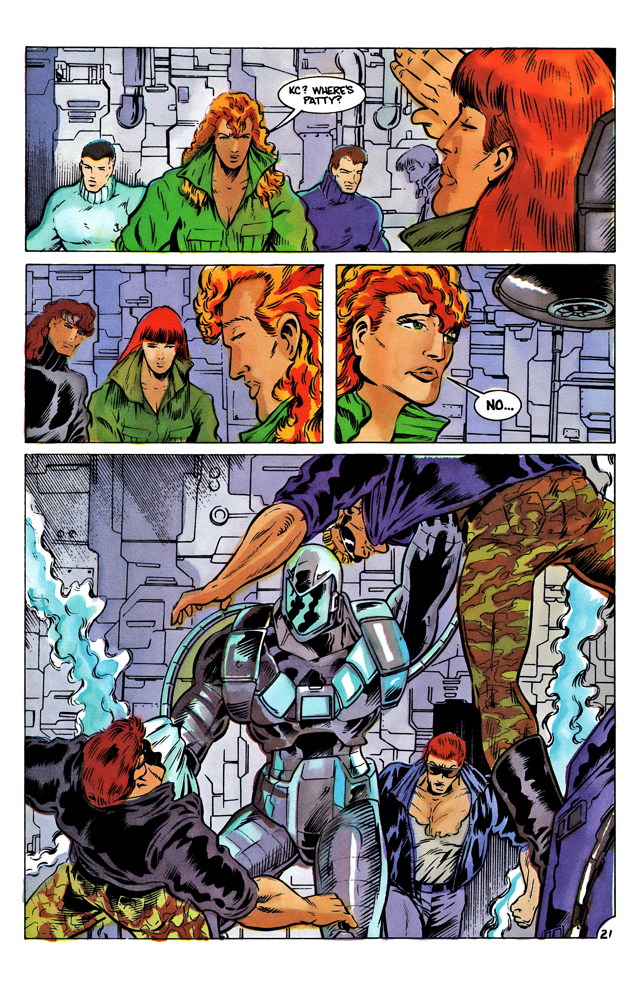 Read online The Terminator (1988) comic -  Issue #16 - 26