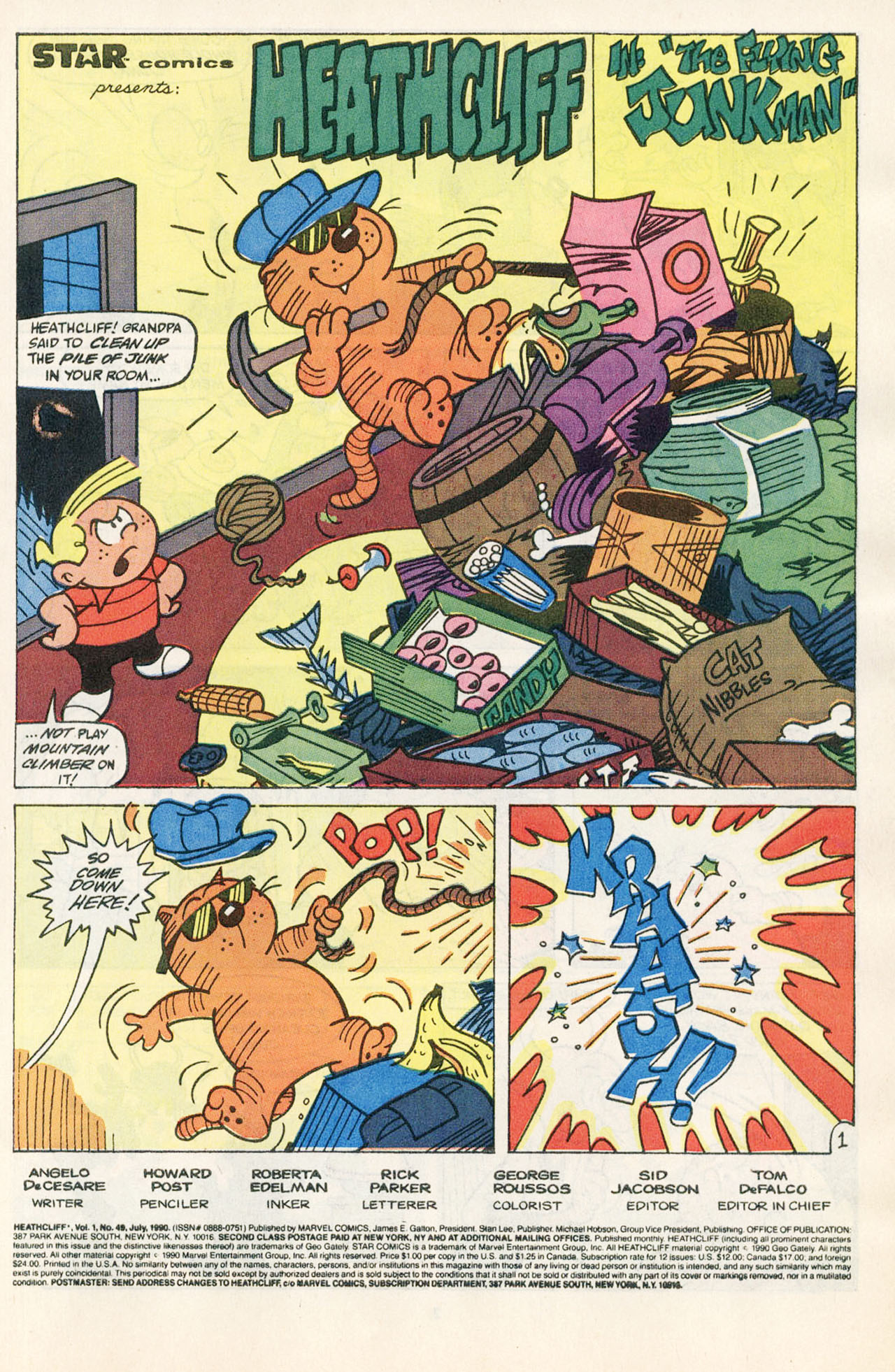 Read online Heathcliff comic -  Issue #49 - 3