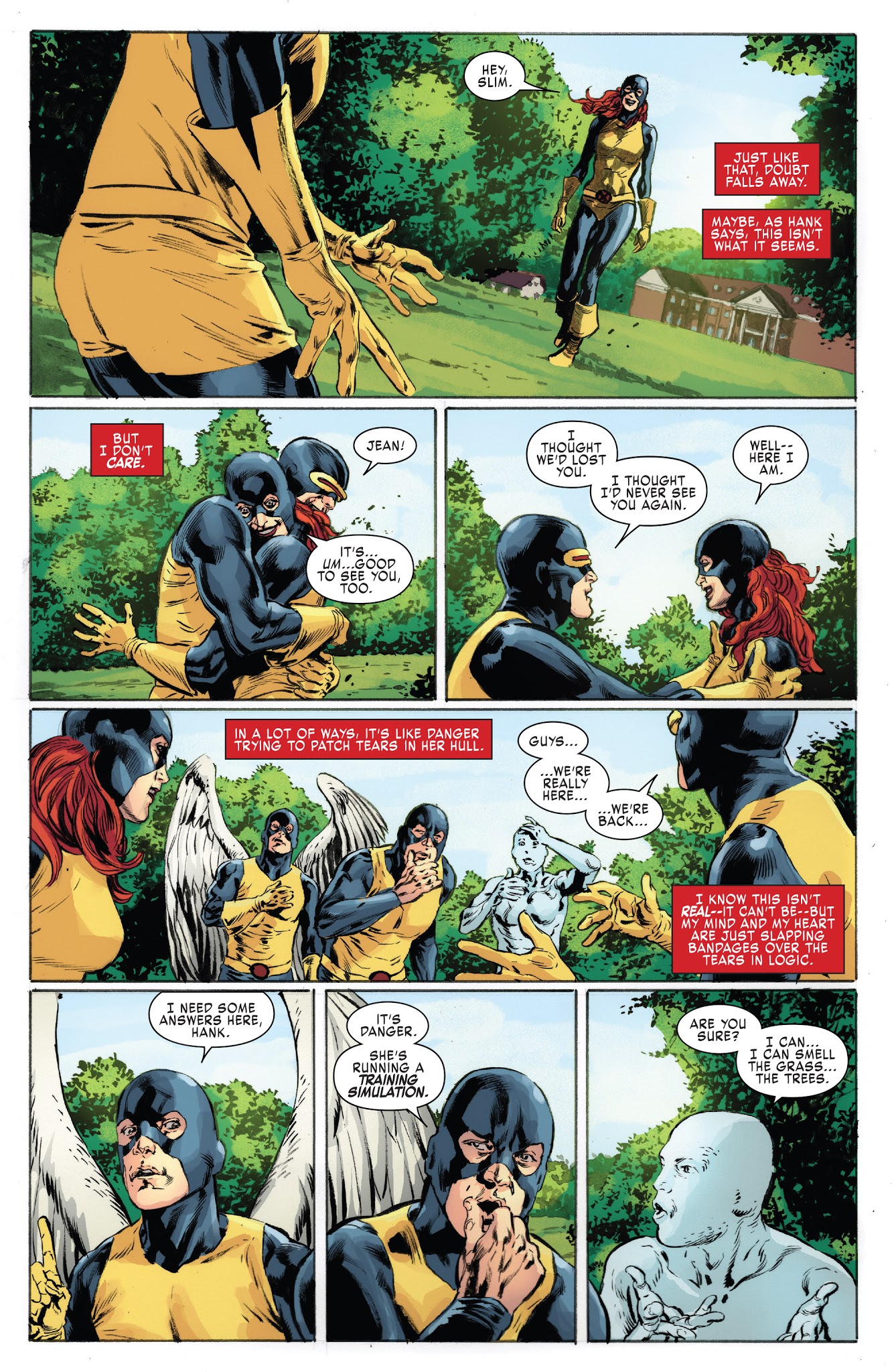 Read online X-Men: Blue comic -  Issue #25 - 26