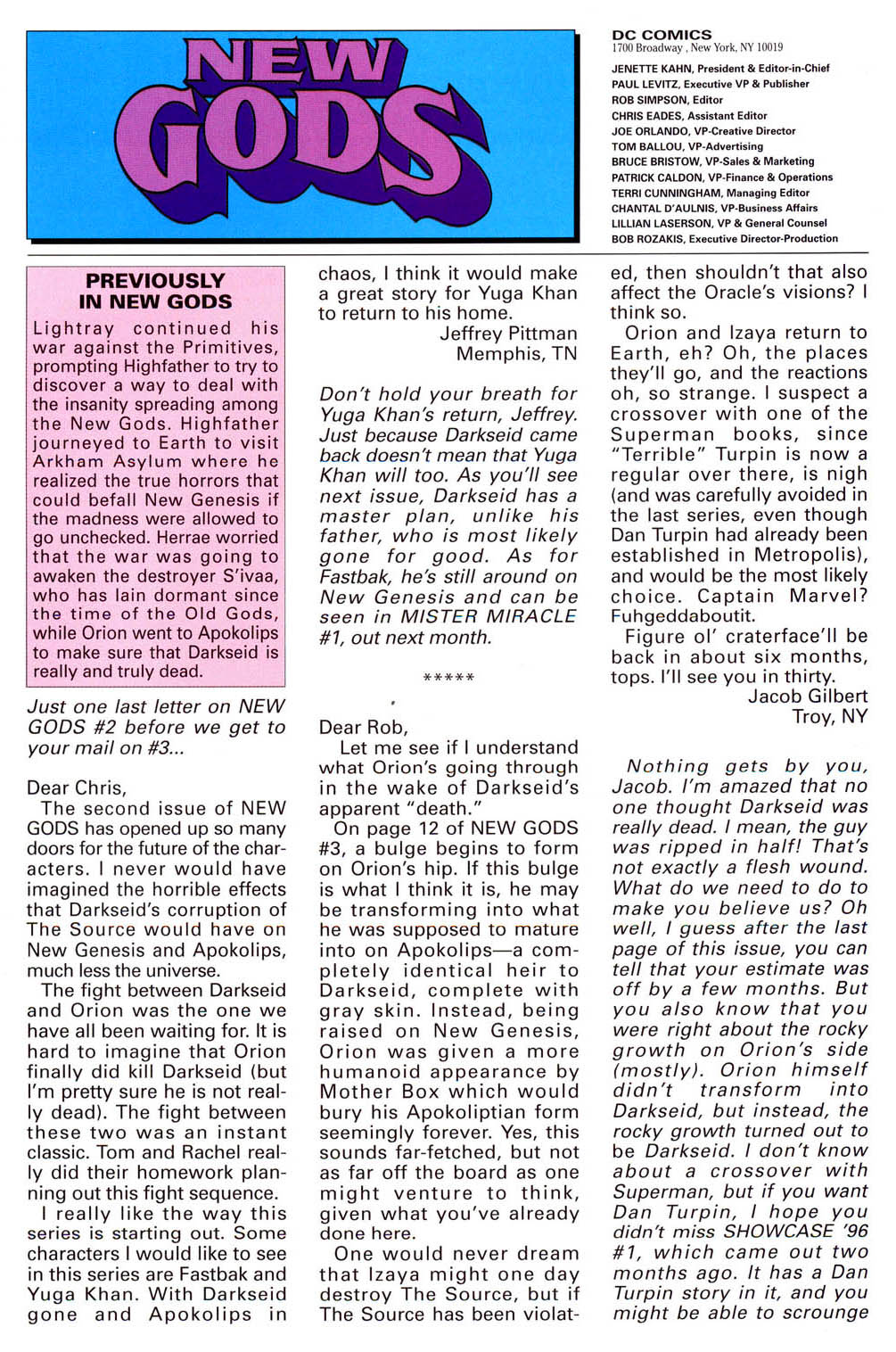 Read online The New Gods (1995) comic -  Issue #6 - 24