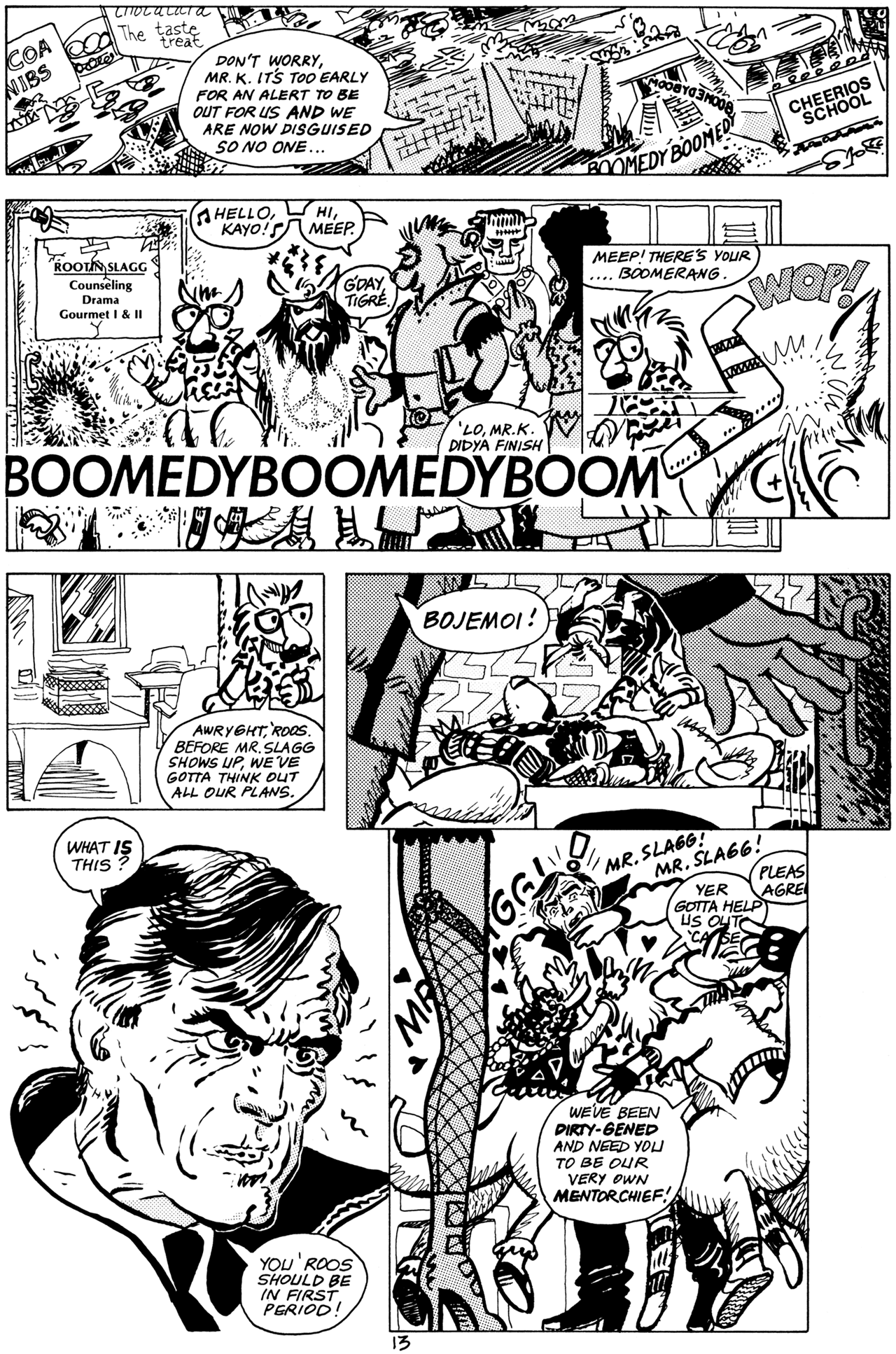 Read online Pre-Teen Dirty-Gene Kung-Fu Kangaroos comic -  Issue #1 - 15