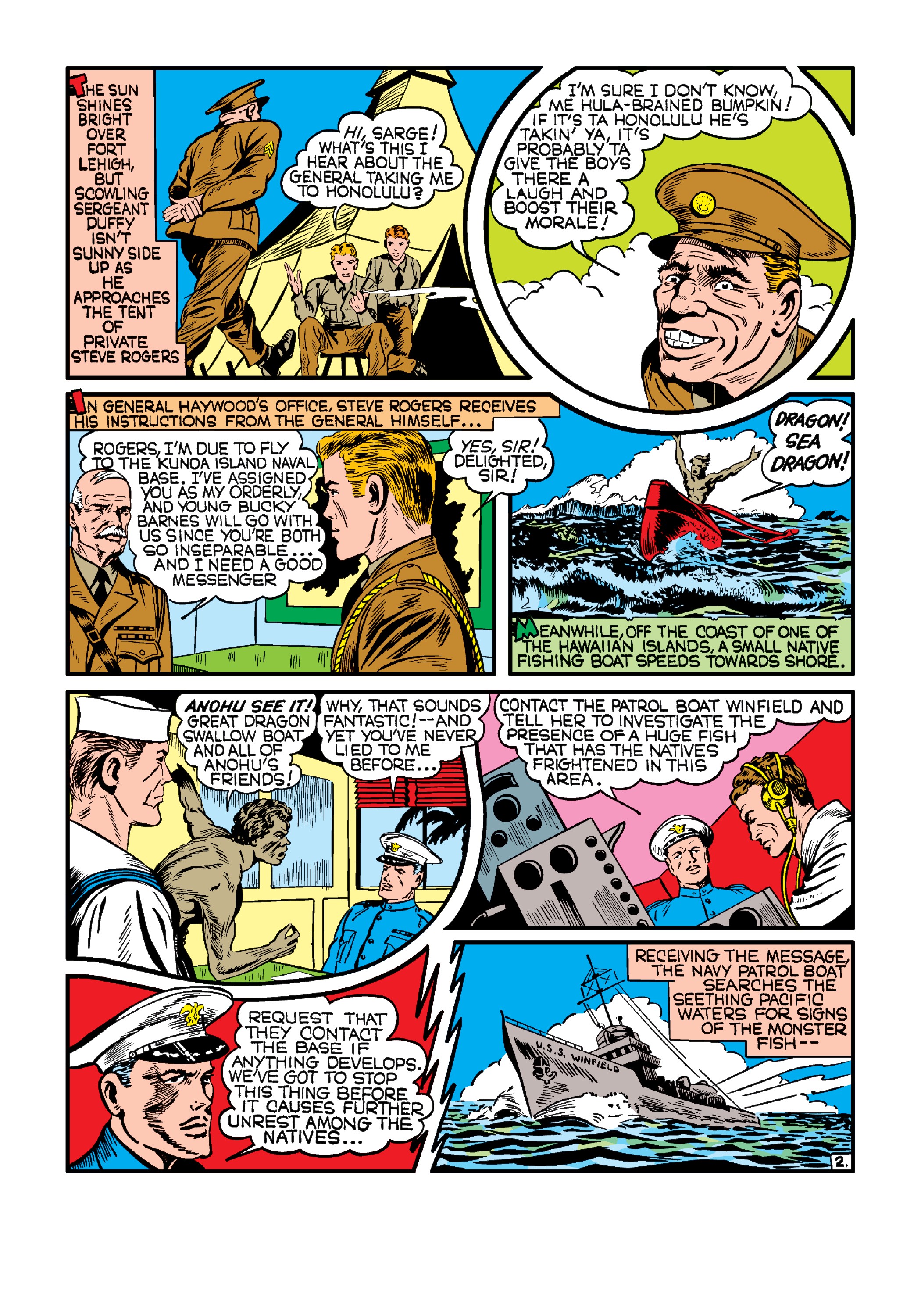 Read online Marvel Masterworks: Golden Age Captain America comic -  Issue # TPB 2 (Part 1) - 22