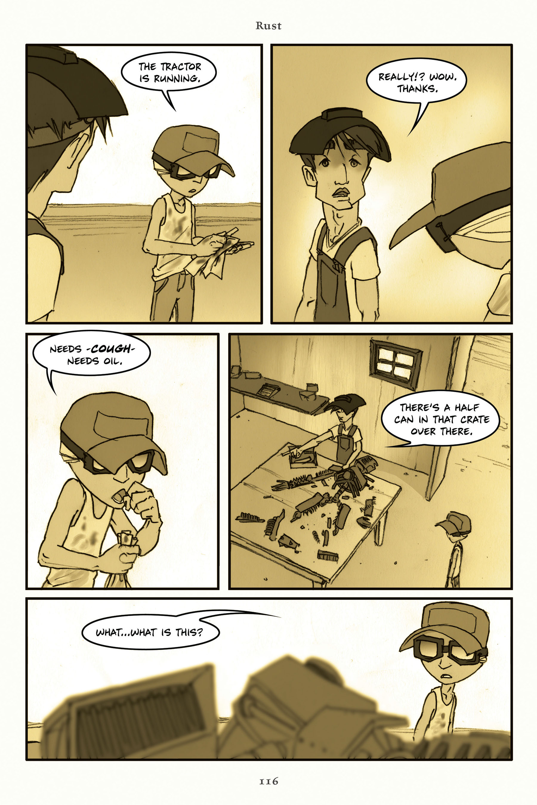 Read online Rust comic -  Issue # TPB 1 - 128