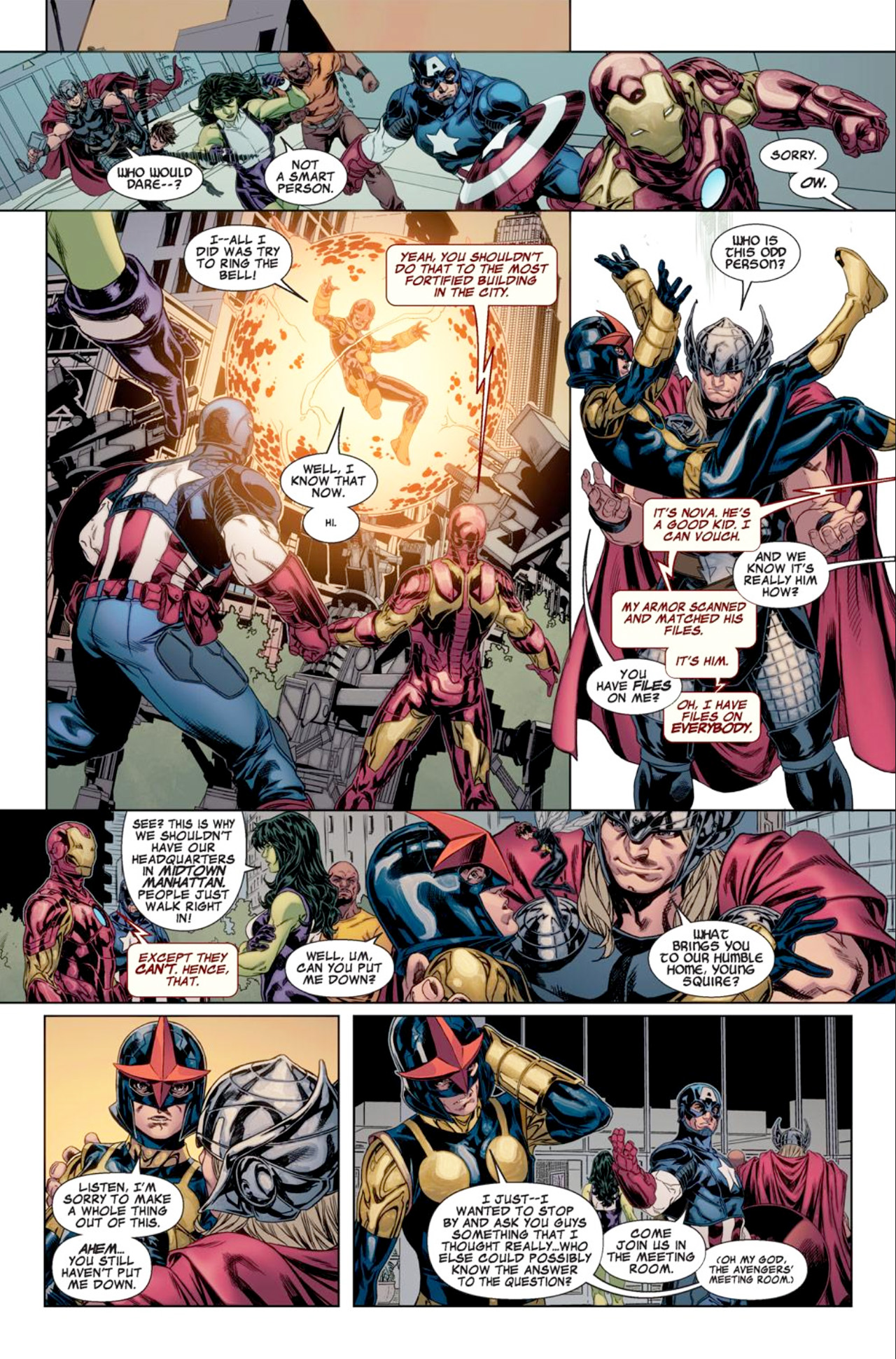 Read online Avengers: Heroes Welcome comic -  Issue # Full - 5