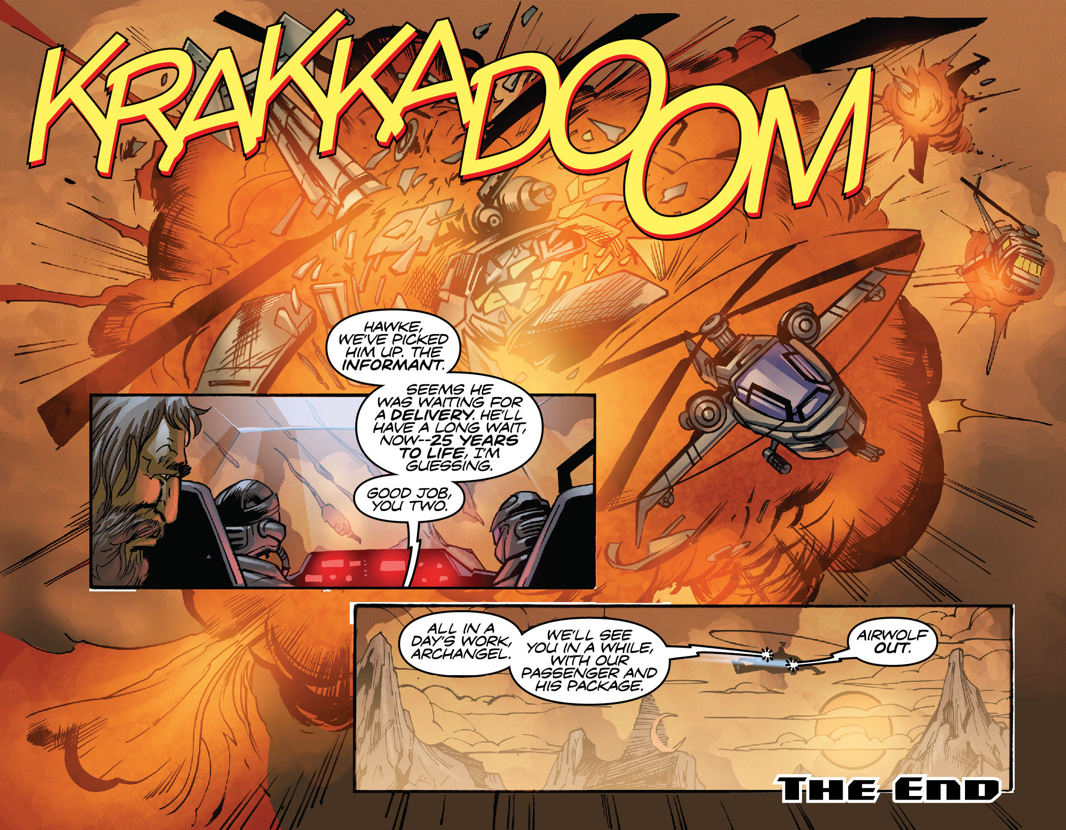 Read online Airwolf Airstrikes comic -  Issue #1 - 28