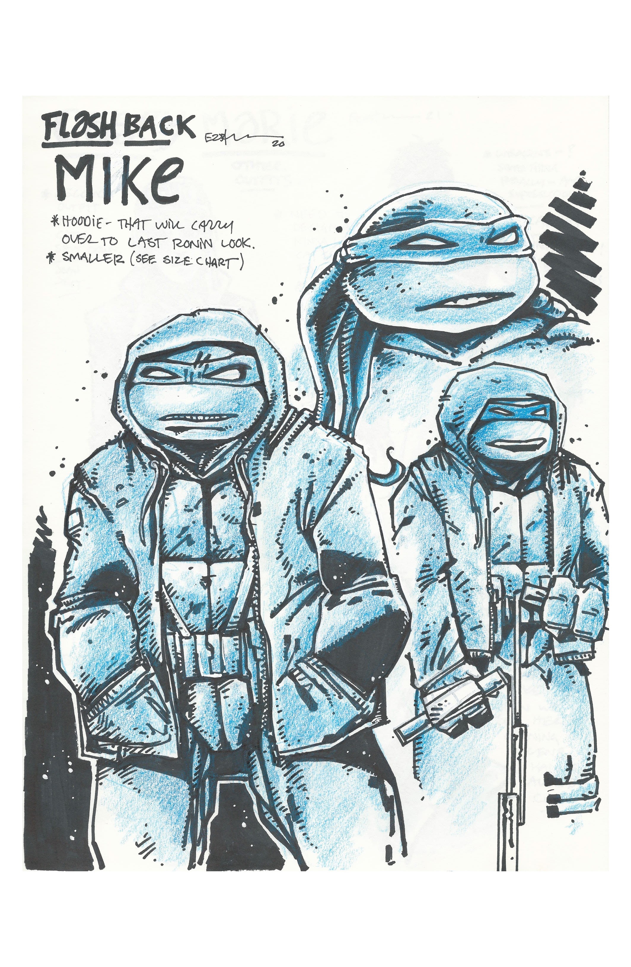 Read online Teenage Mutant Ninja Turtles: The Last Ronin Design Archive comic -  Issue # Full - 38