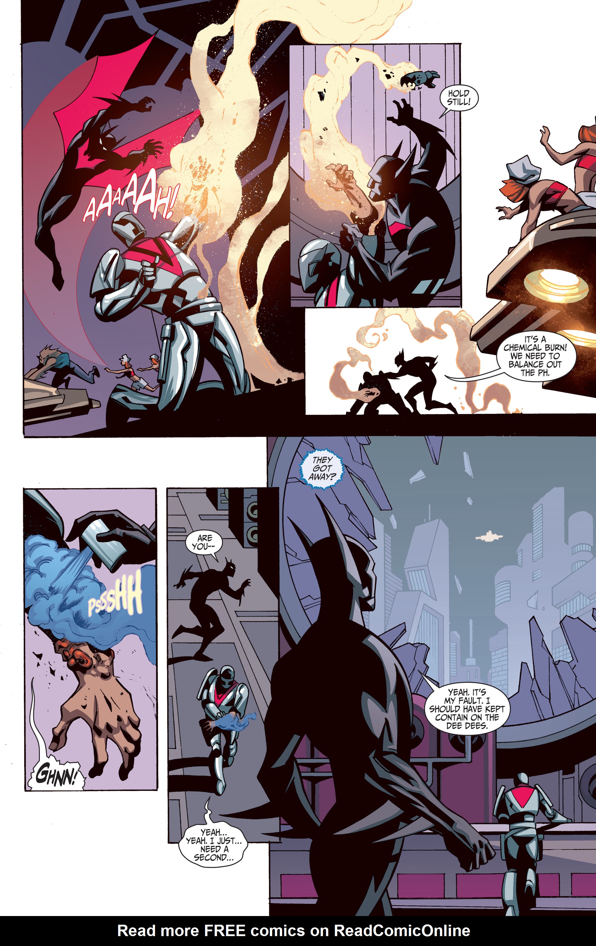 Read online Batman Beyond 2.0 comic -  Issue # _TPB 3 (Part 1) - 12
