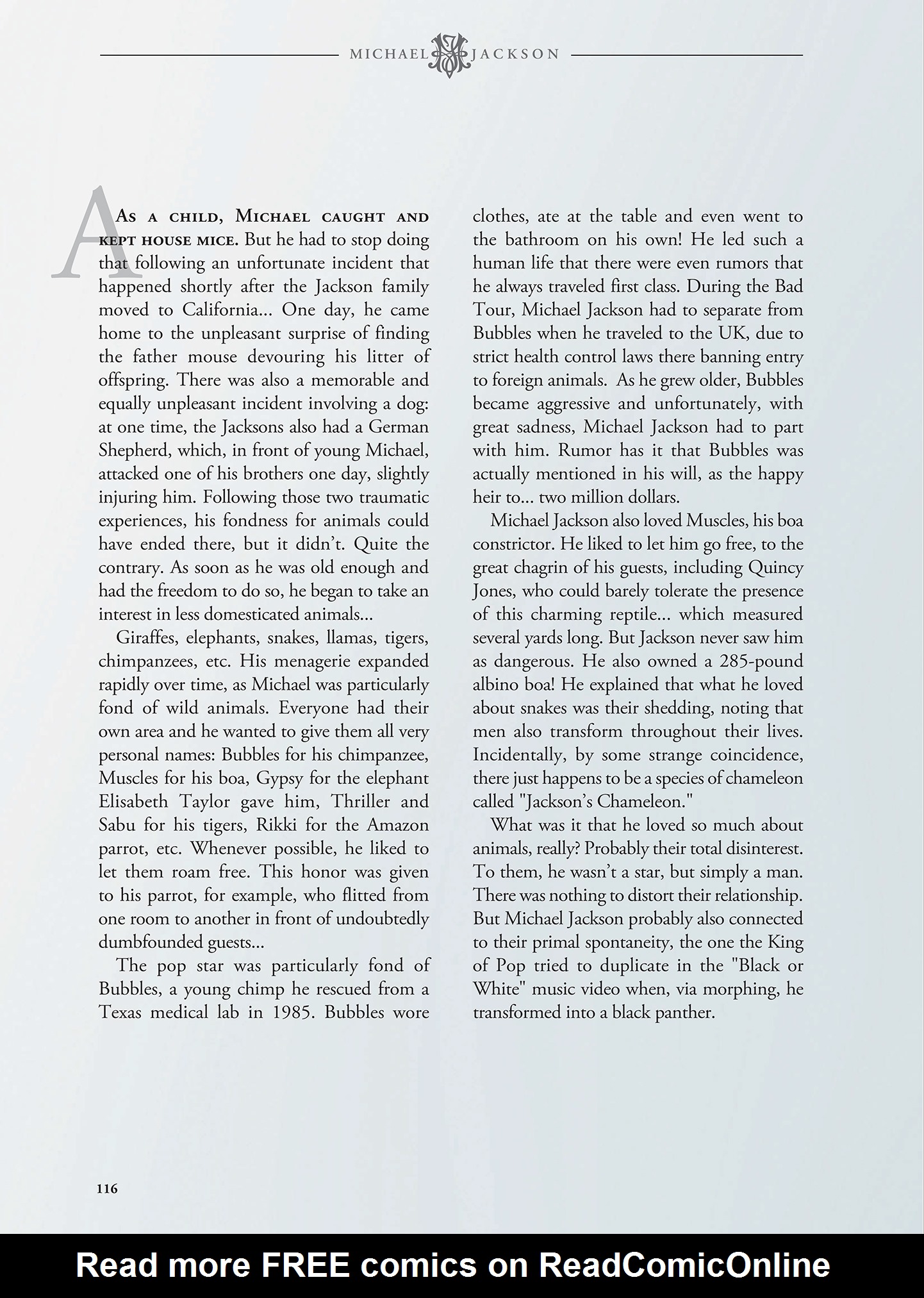 Read online Michael Jackson in Comics comic -  Issue # TPB (Part 2) - 16