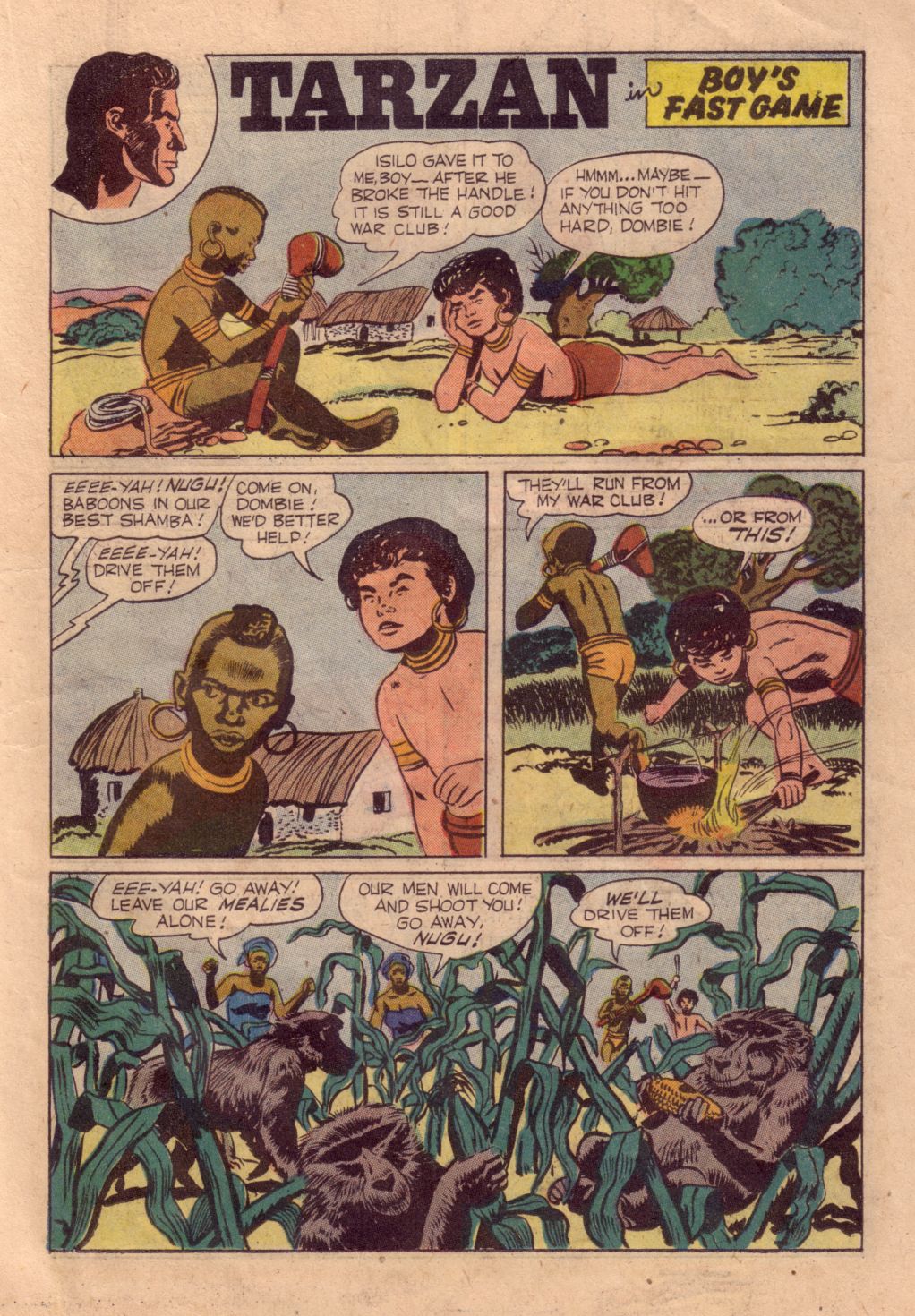 Read online Tarzan (1948) comic -  Issue #106 - 19