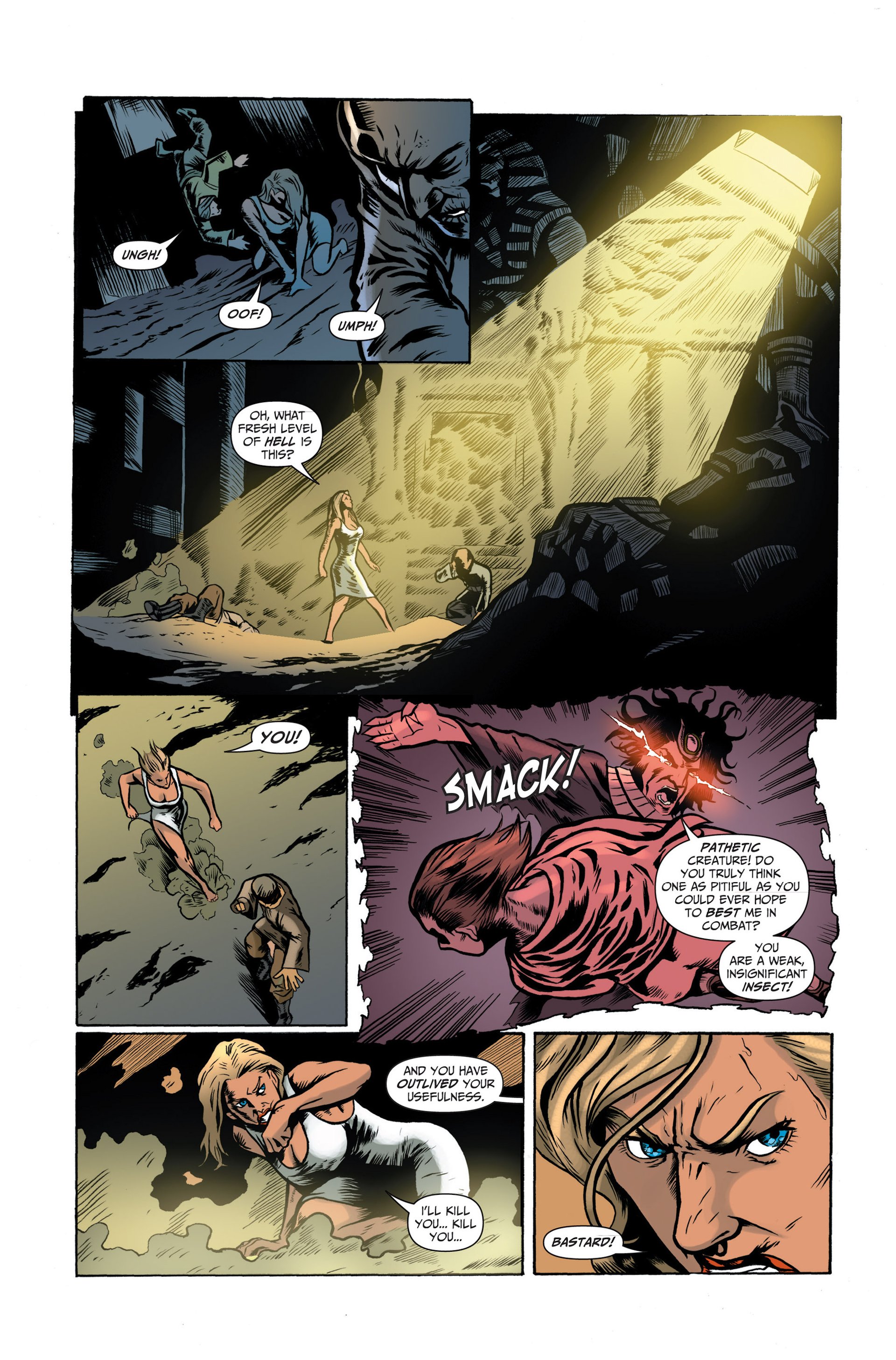 Read online Domino Lady/Sherlock Holmes comic -  Issue #2 - 15