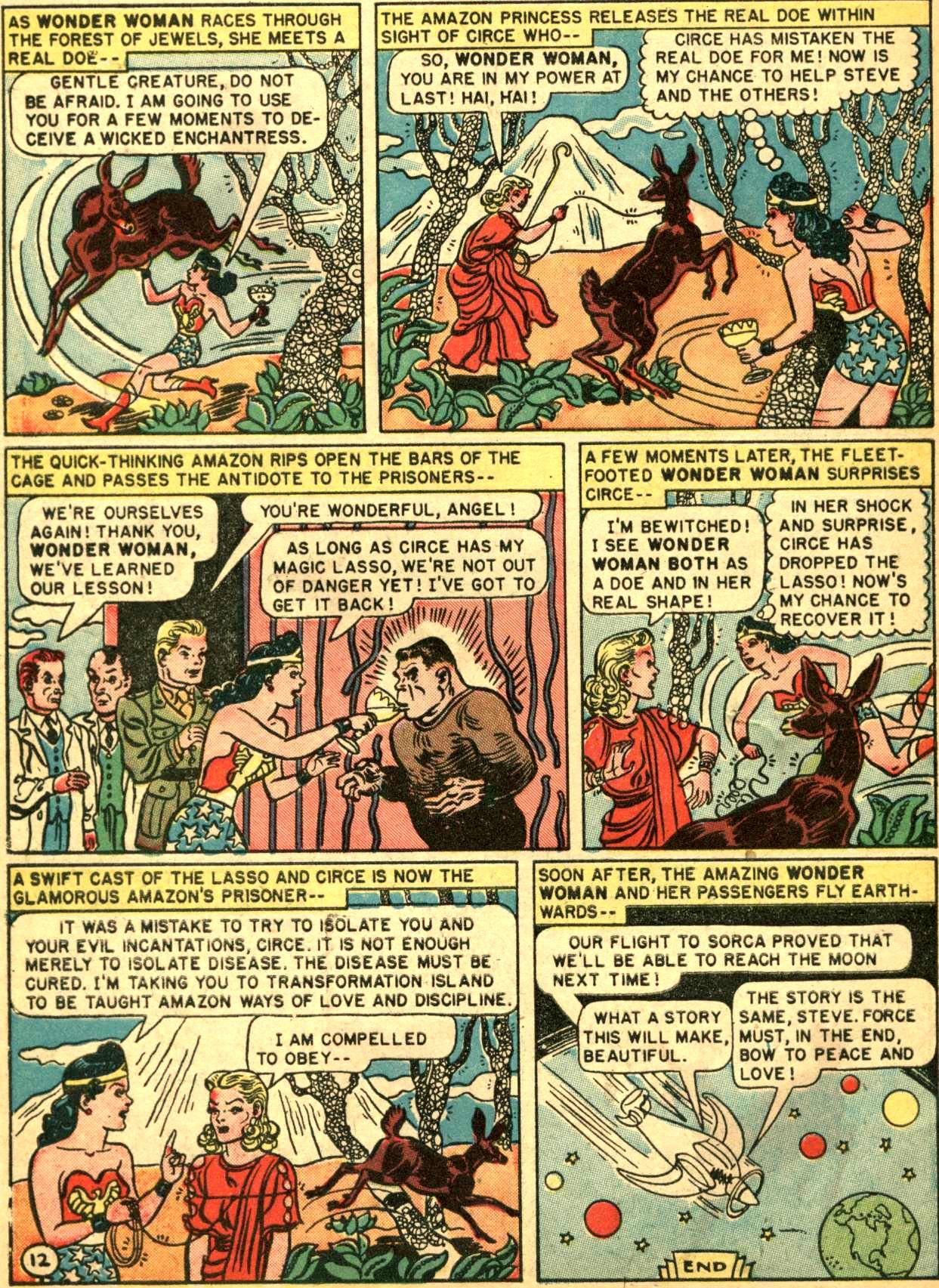 Read online Wonder Woman (1942) comic -  Issue #37 - 48