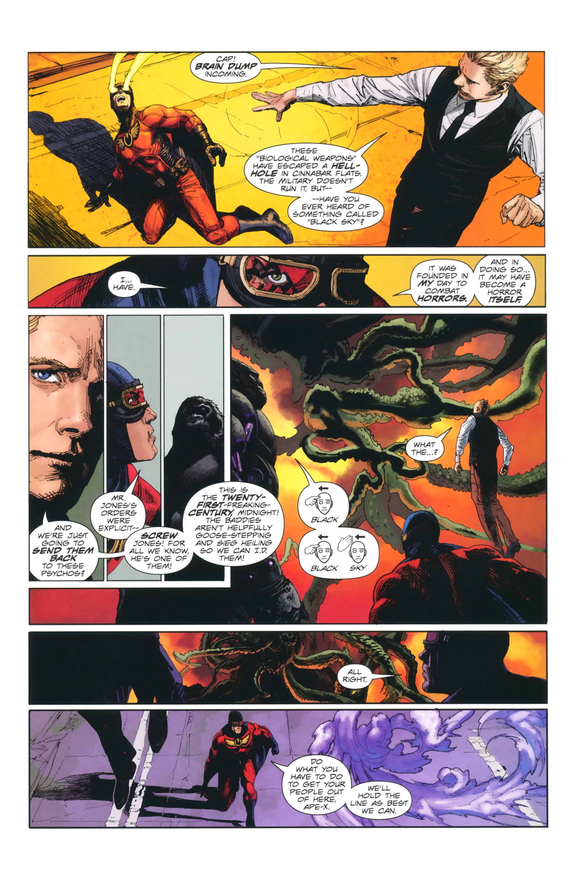 Read online Free Comic Book Day 2014 comic -  Issue # Project Black Sky - 18