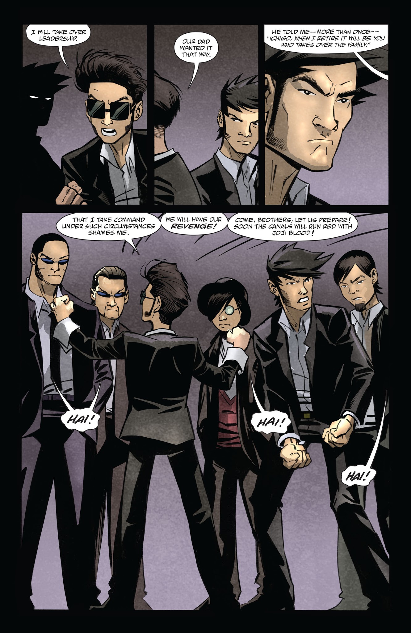 Read online Get Jiro!: Blood & Sushi comic -  Issue # TPB - 135