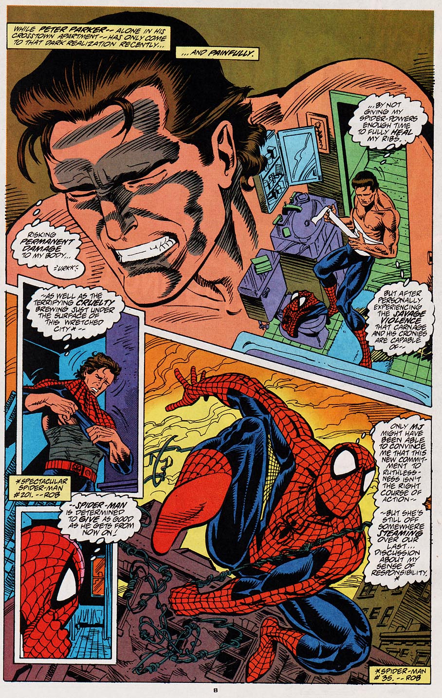 Read online Web of Spider-Man (1985) comic -  Issue #102 - 8