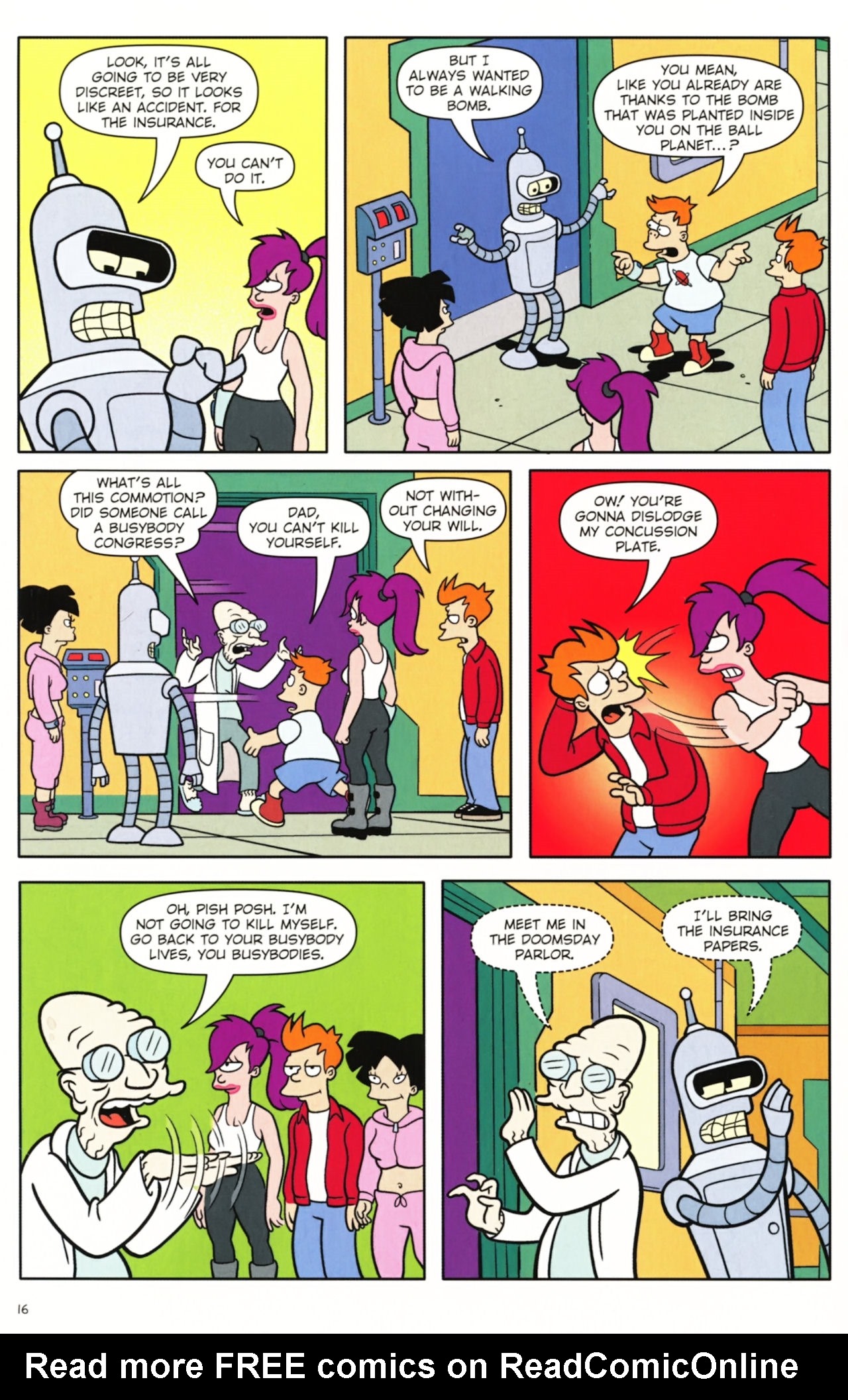 Read online Futurama Comics comic -  Issue #47 - 13