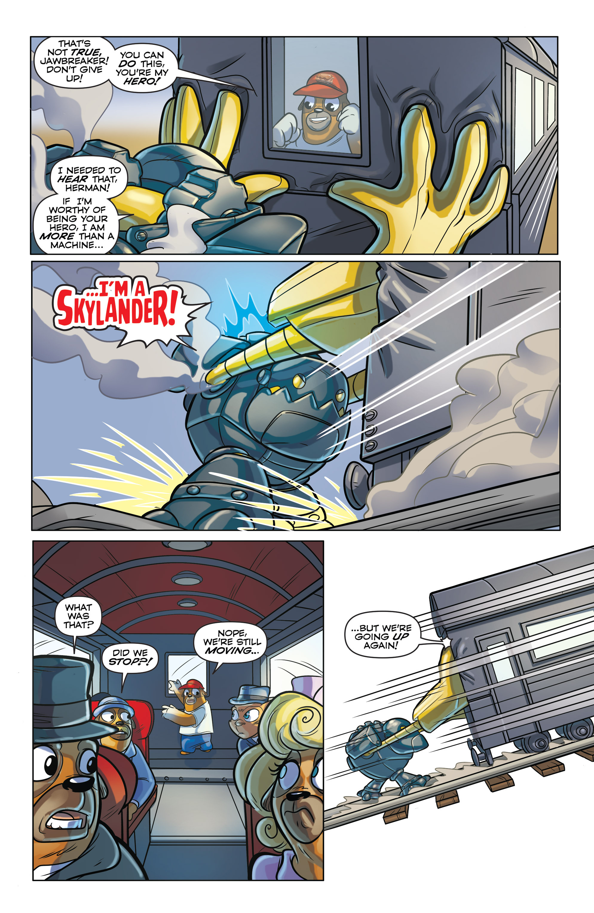 Read online Skylanders comic -  Issue #6 - 15