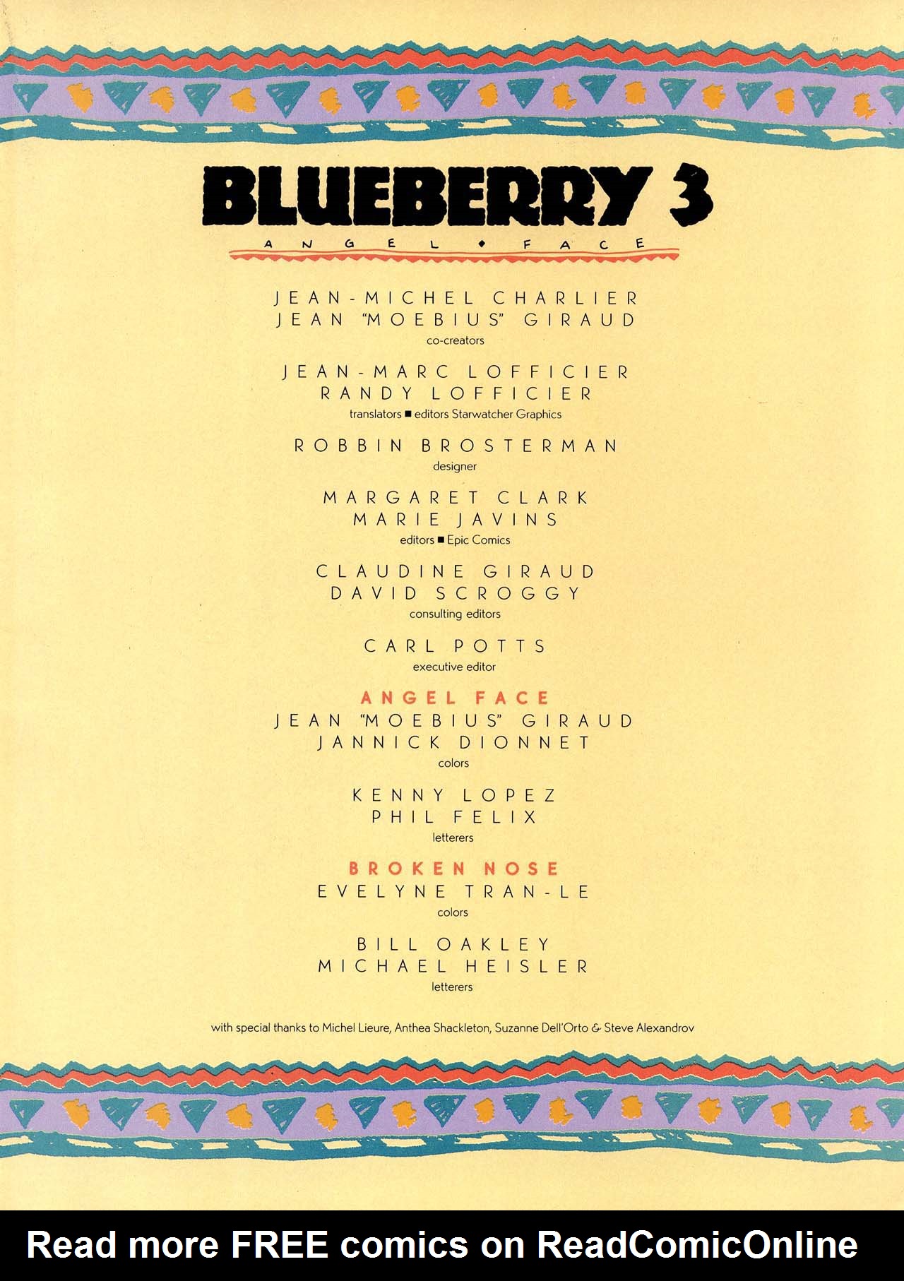 Read online Epic Graphic Novel: Blueberry comic -  Issue #3 - 3