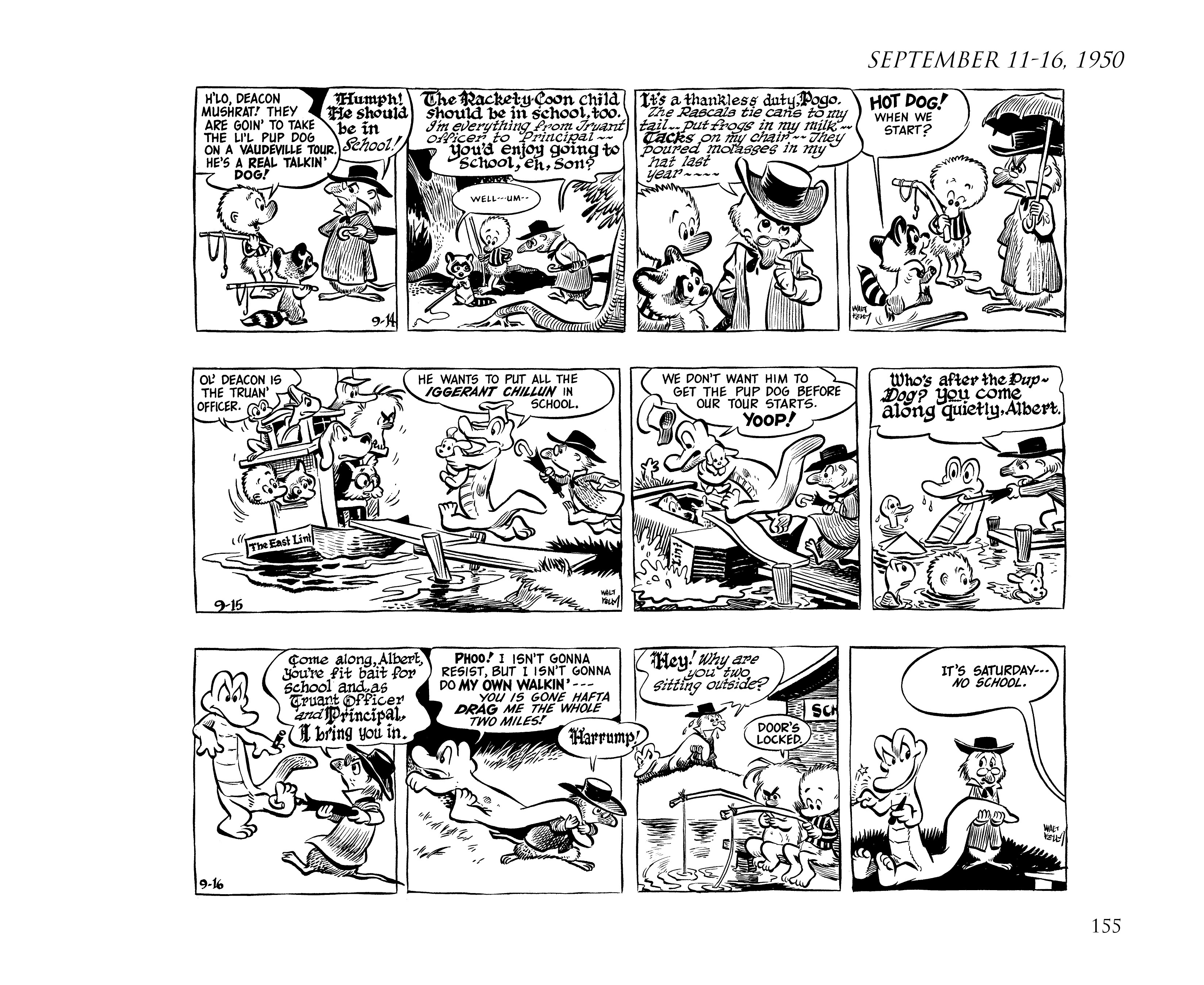 Read online Pogo by Walt Kelly: The Complete Syndicated Comic Strips comic -  Issue # TPB 1 (Part 2) - 73
