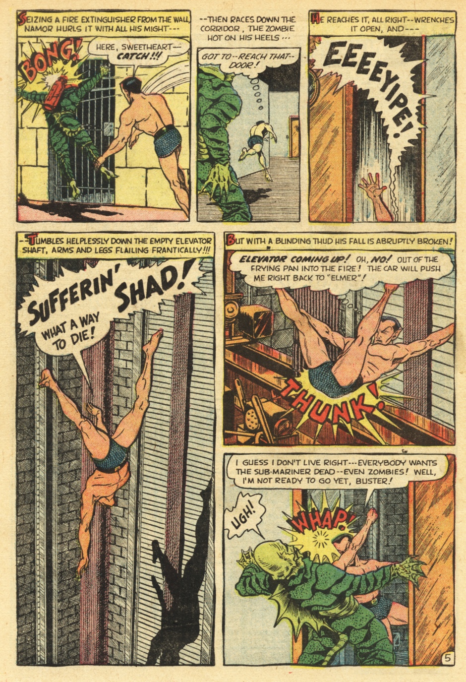Read online Sub-Mariner Comics comic -  Issue #35 - 30