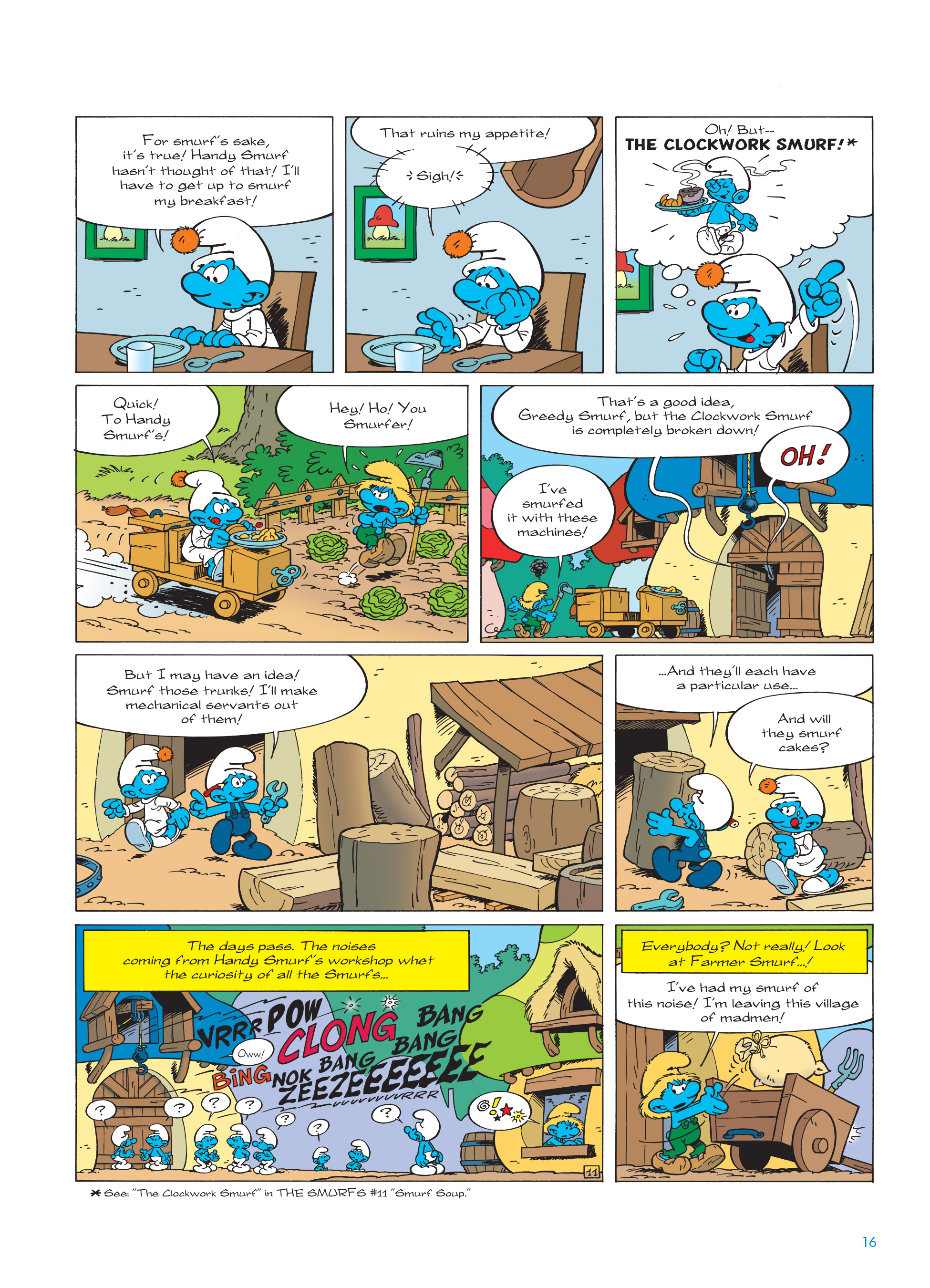 Read online The Smurfs comic -  Issue #23 - 16