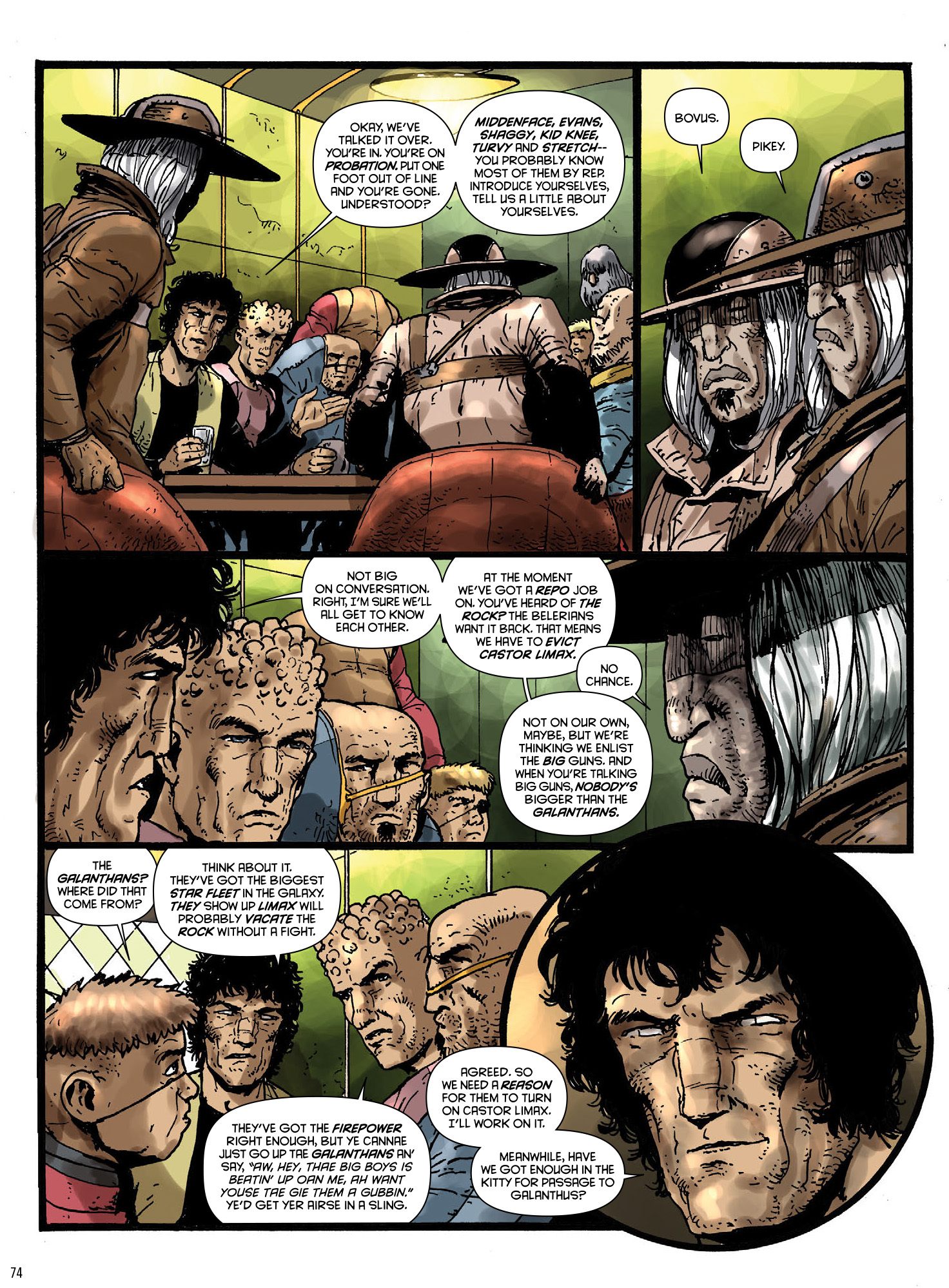 Read online Strontium Dog: Repo Men comic -  Issue # TPB - 76