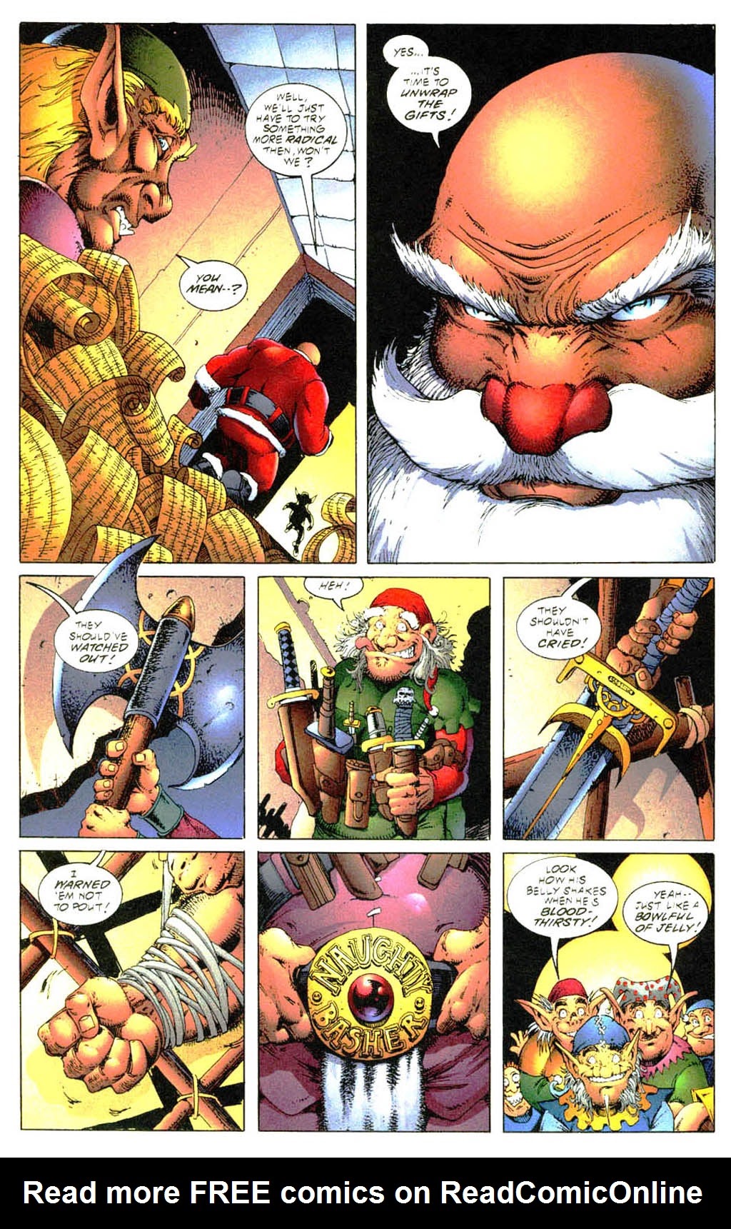 Read online Santa The Barbarian comic -  Issue # Full - 6