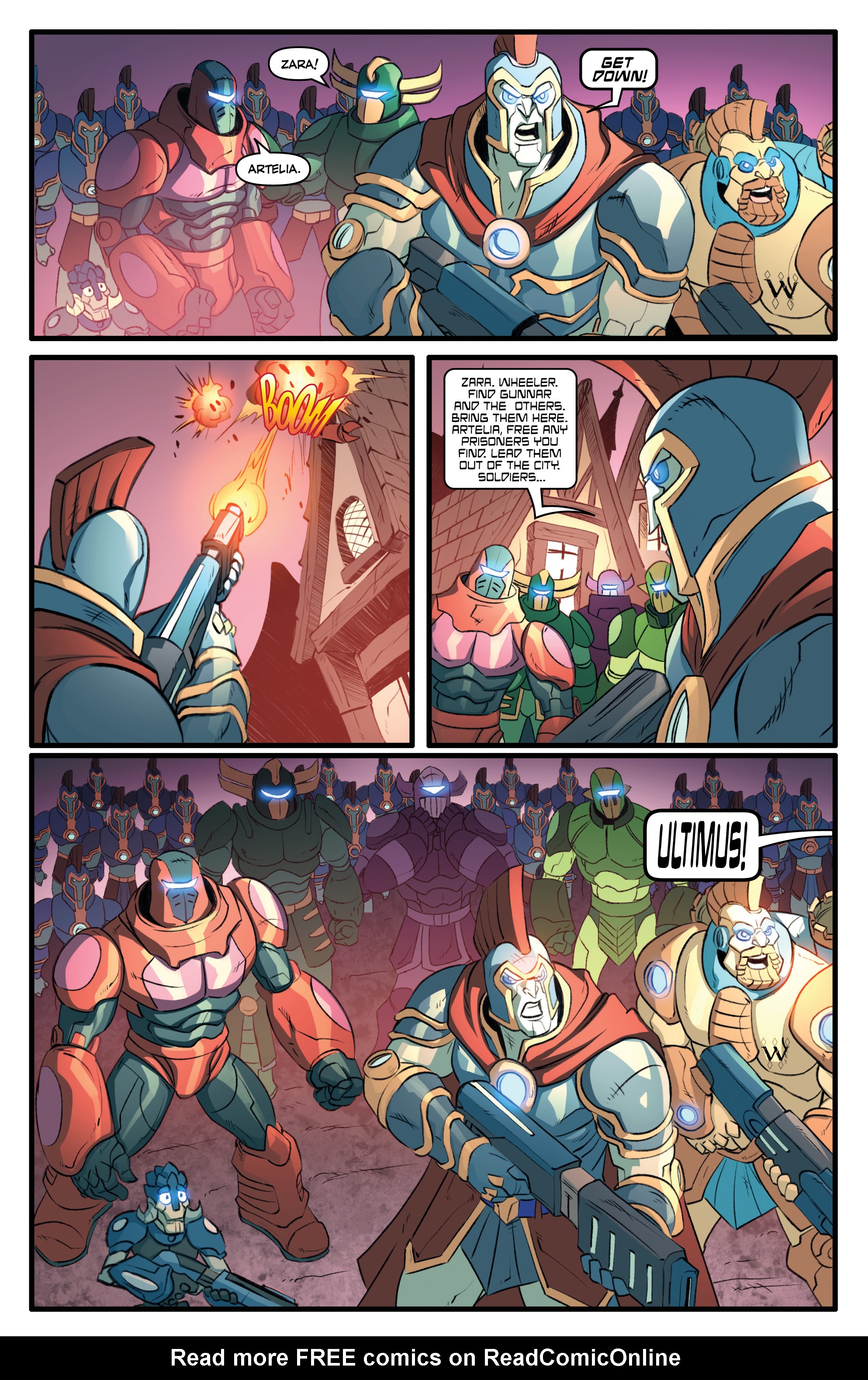 Read online Robots Versus Princesses comic -  Issue #4 - 6