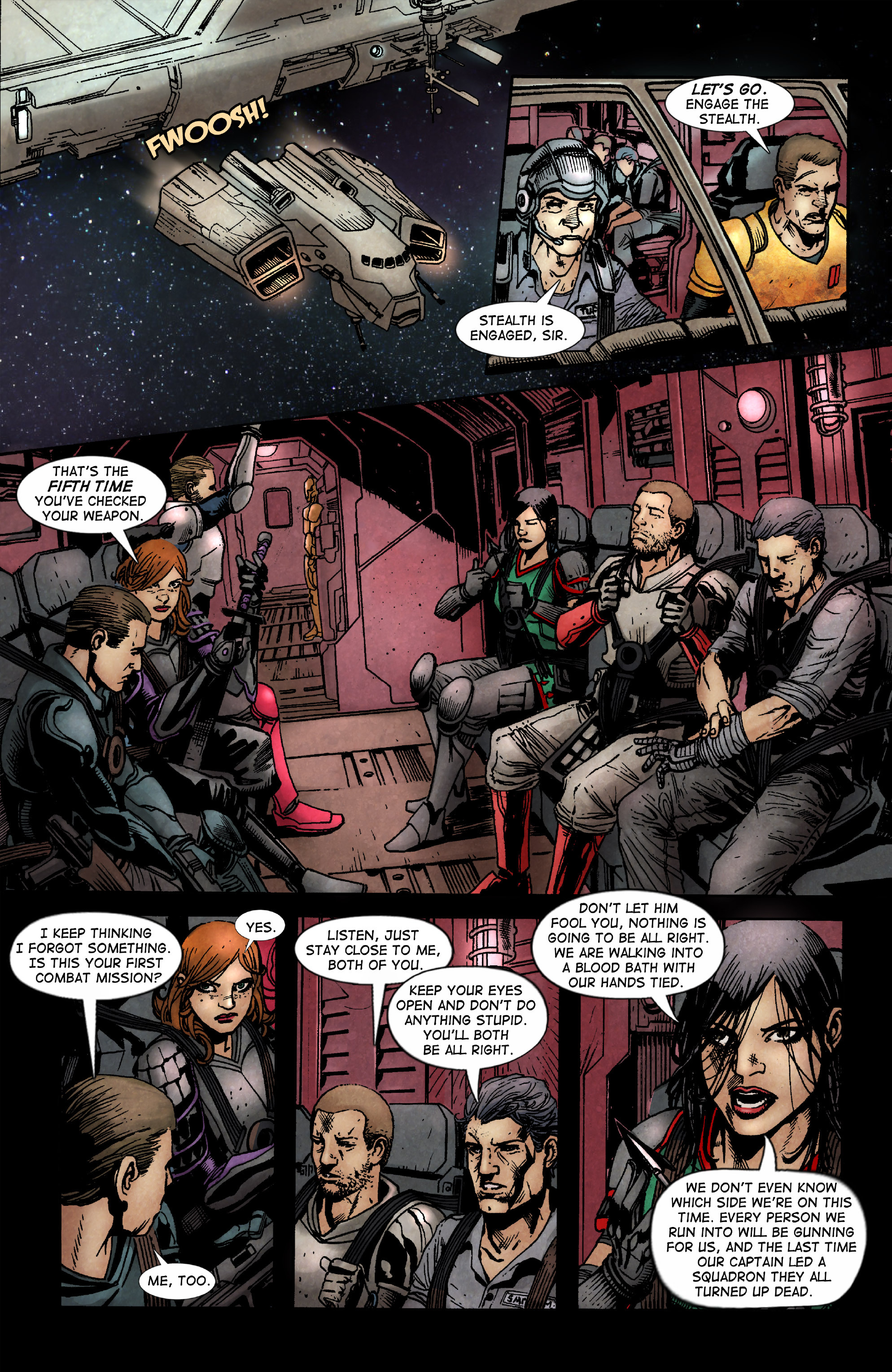 Read online The Heroes of Echo Company comic -  Issue #2 - 22
