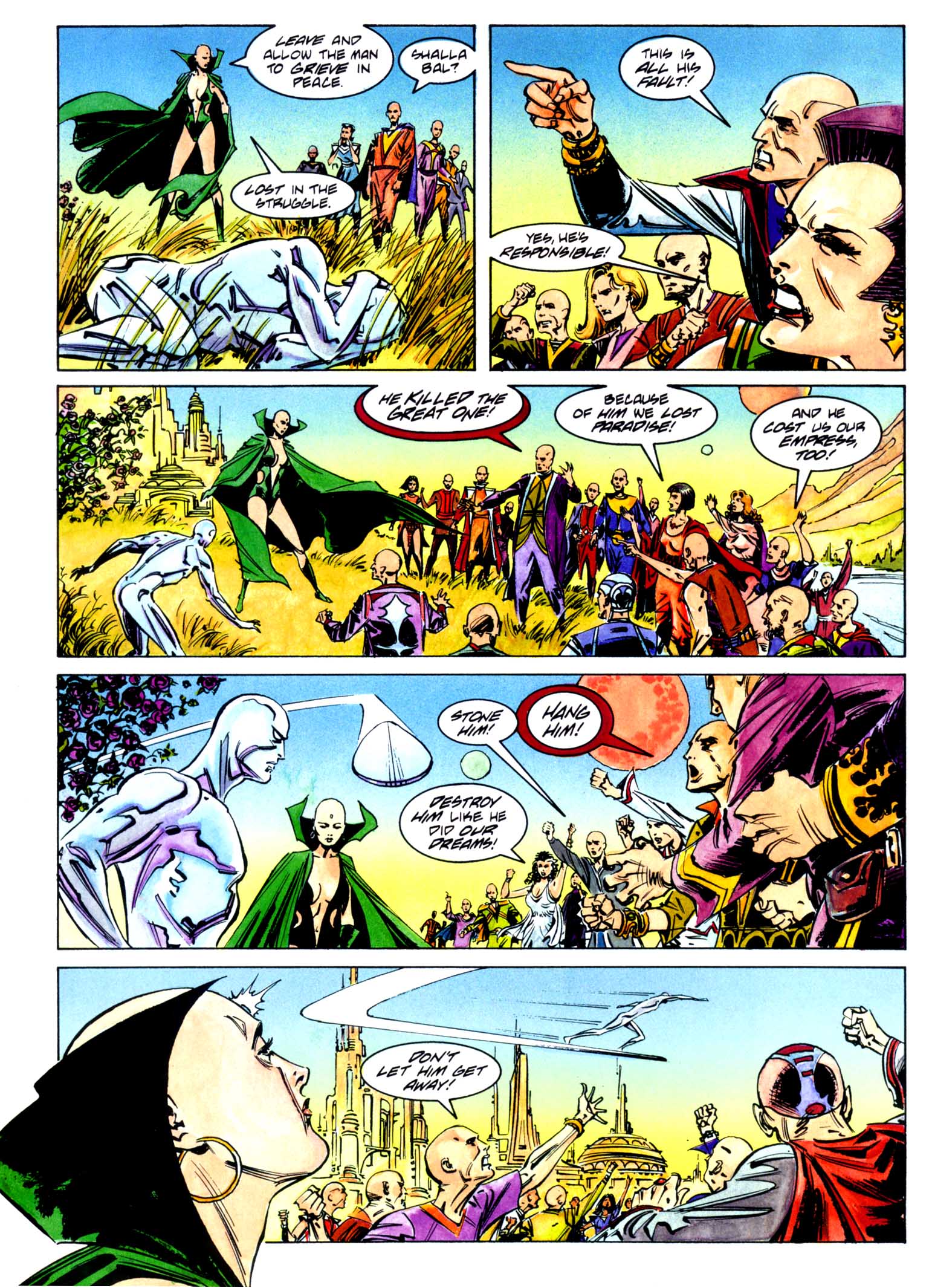 Read online Marvel Graphic Novel comic -  Issue #71 - Silver Surfer - Homecoming - 58