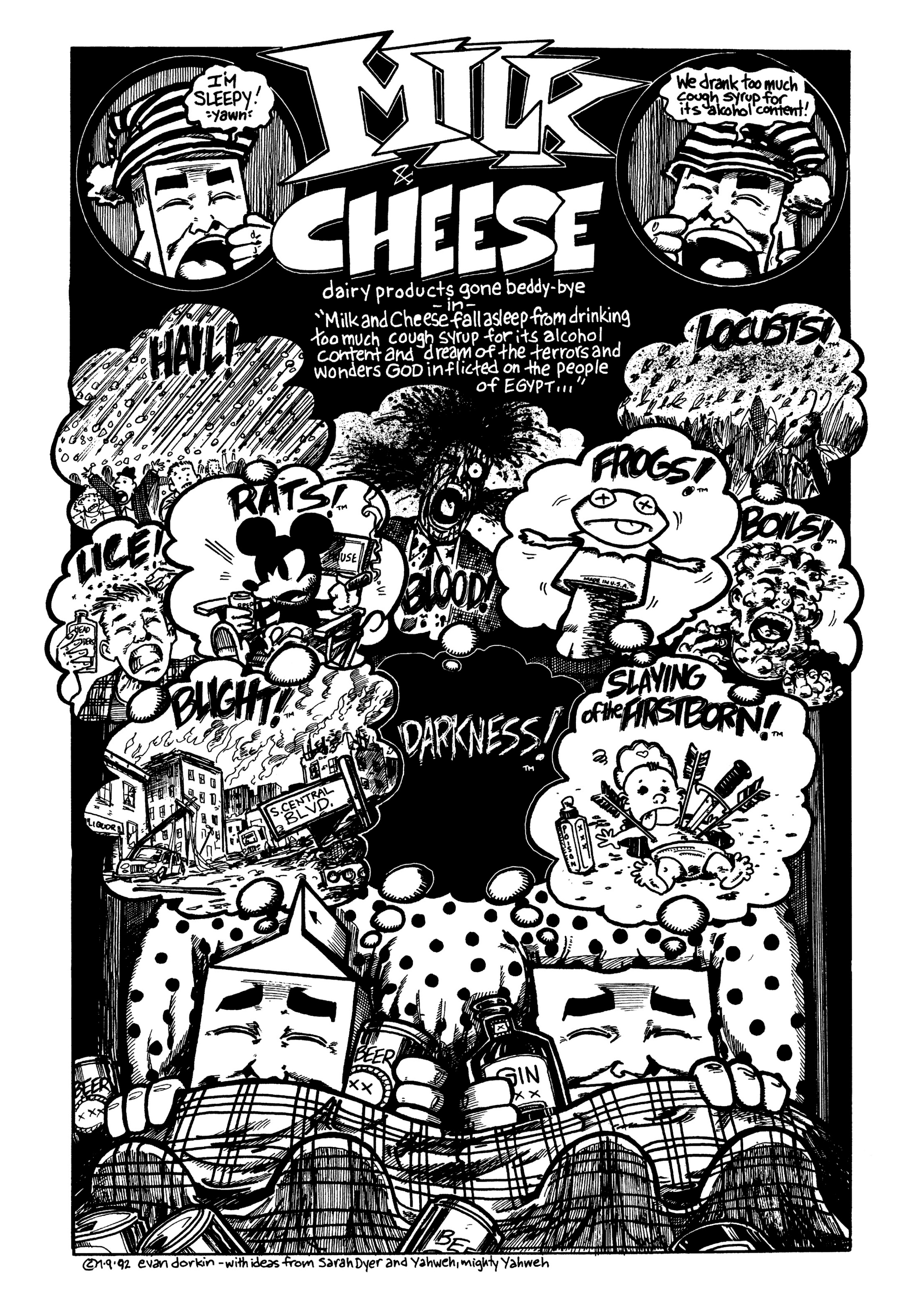 Read online Milk And Cheese: Dairy Products Gone Bad! comic -  Issue # Full - 98