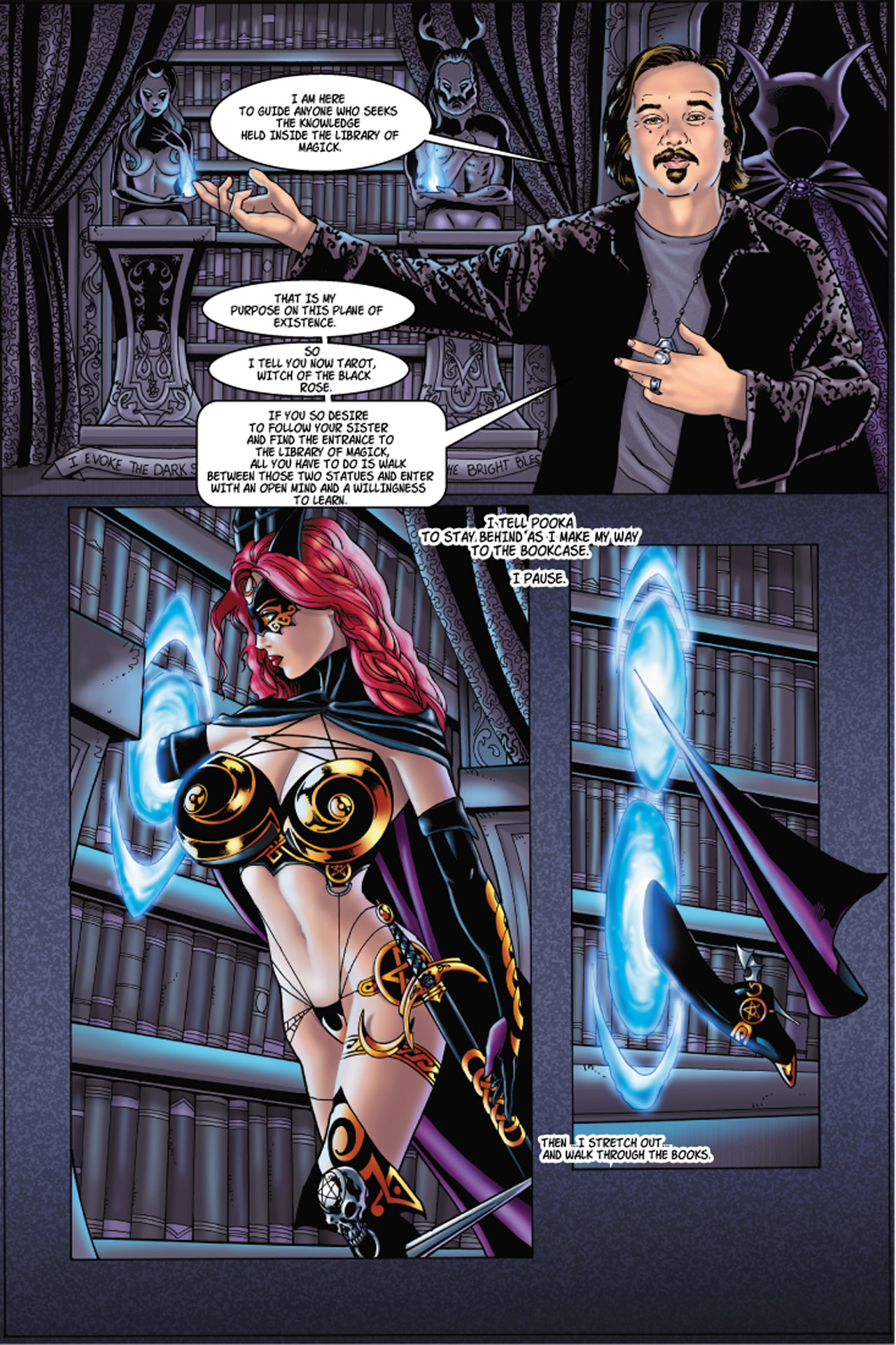 Read online Tarot: Witch of the Black Rose comic -  Issue #58 - 9