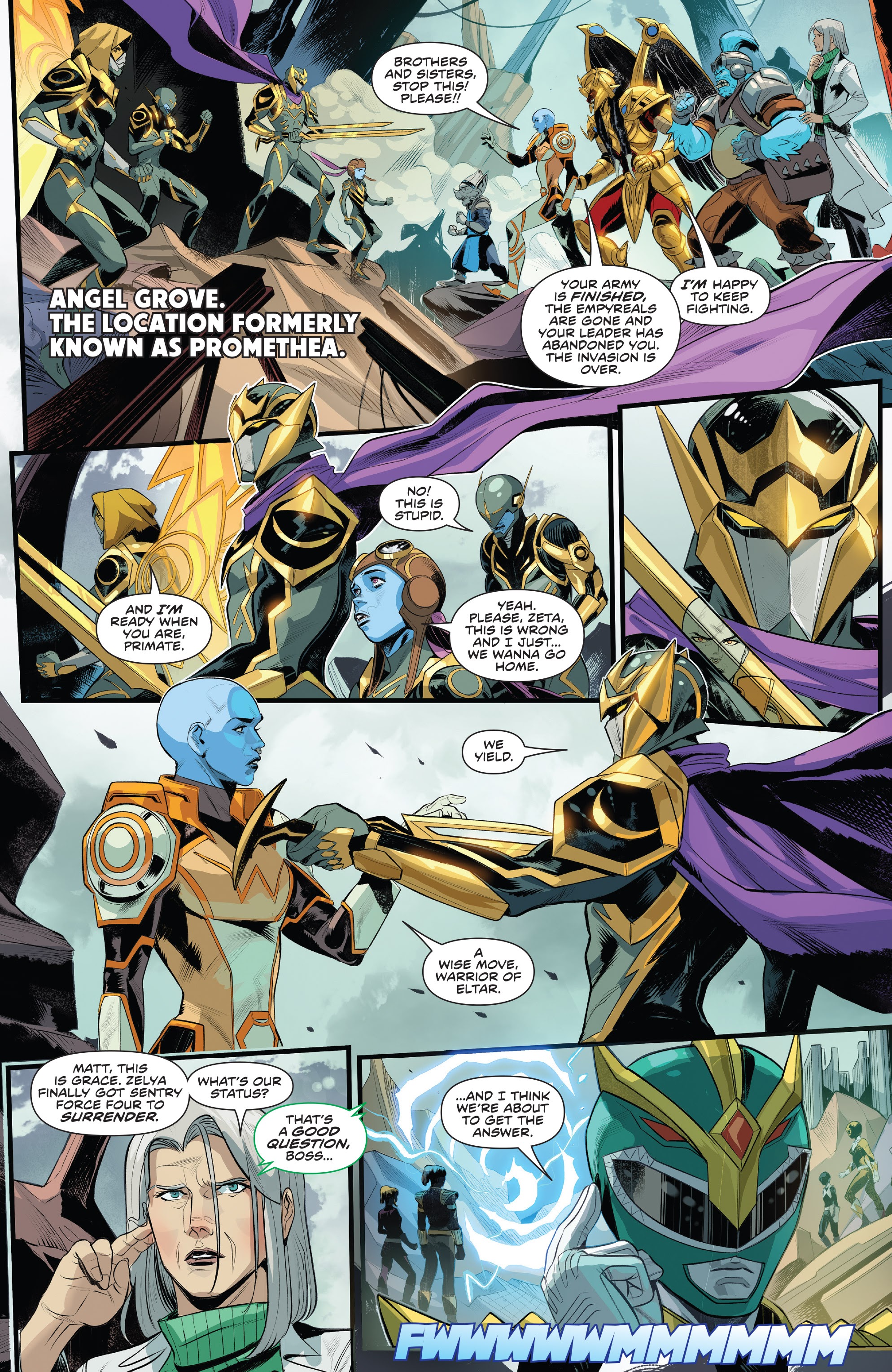 Read online Power Rangers comic -  Issue #16 - 7