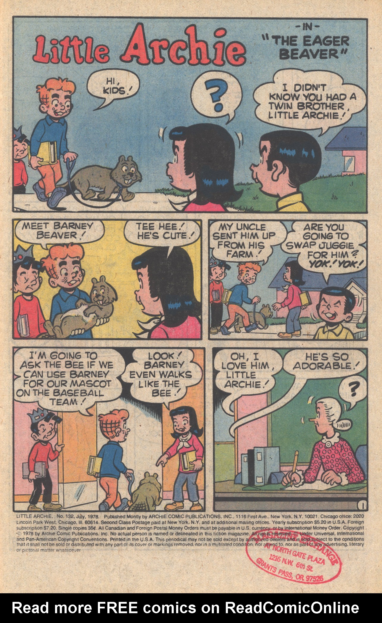 Read online The Adventures of Little Archie comic -  Issue #132 - 3