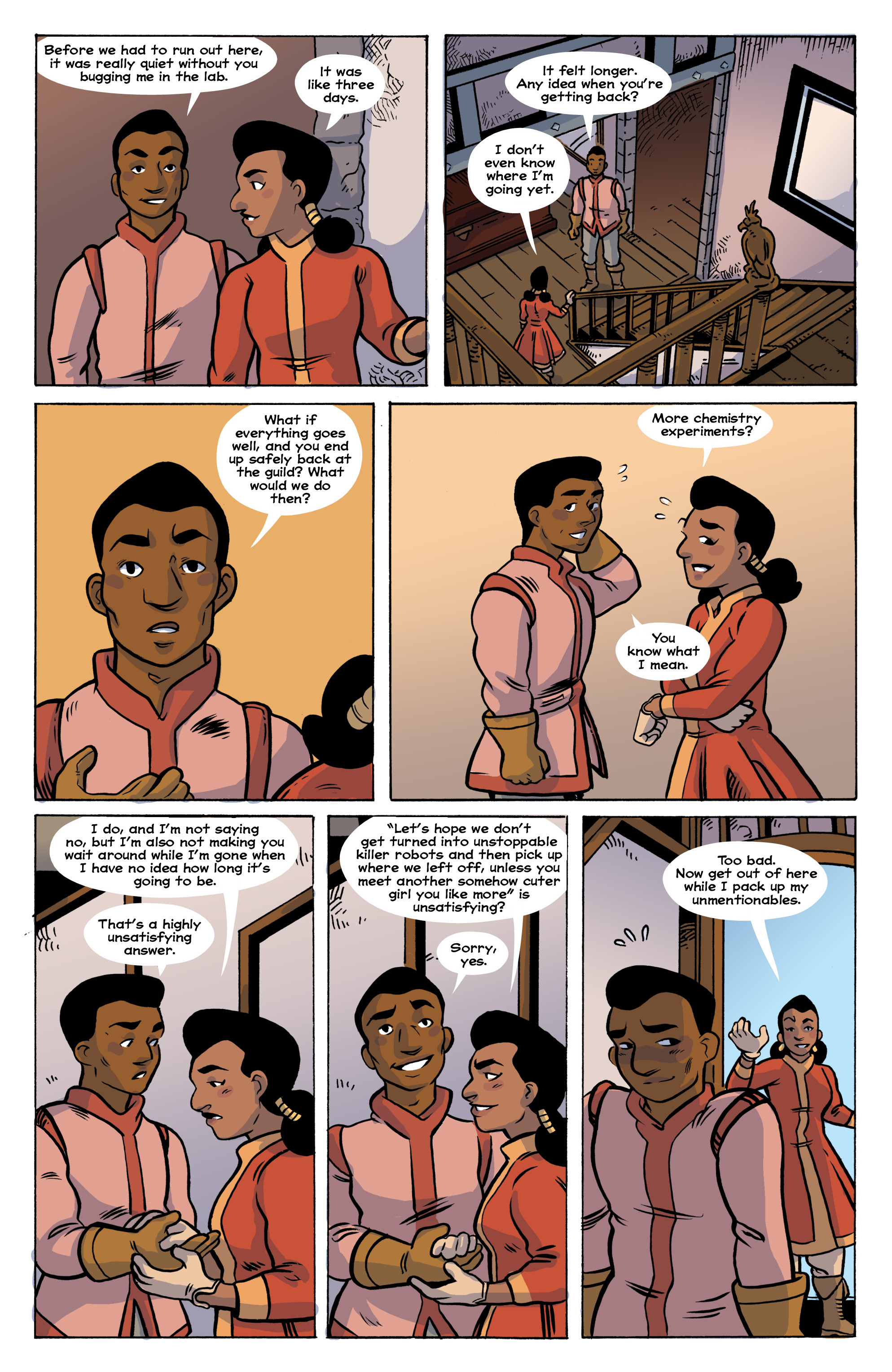 Read online The Castoffs comic -  Issue #7 - 12