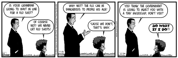 Read online The Boondocks Collection comic -  Issue # Year 2004 - 312