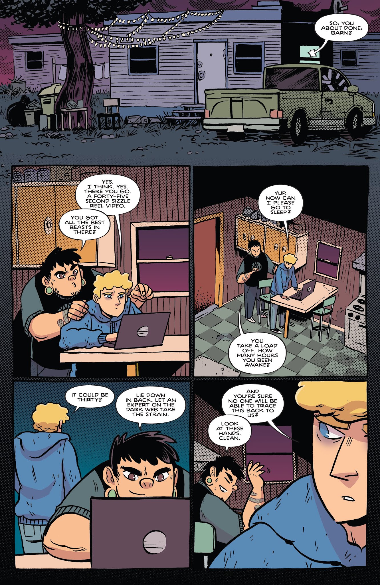 Read online By Night comic -  Issue #6 - 14