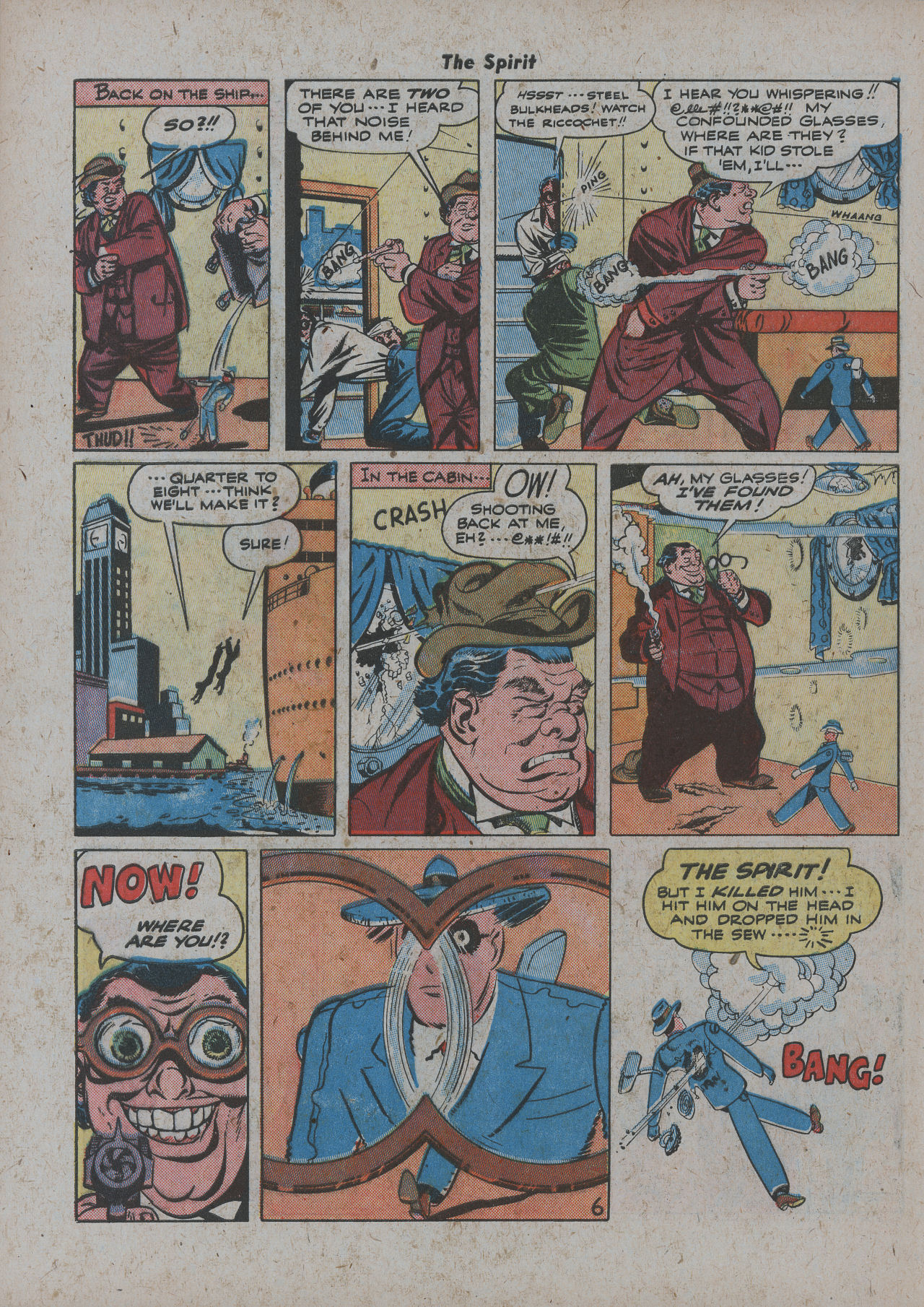 Read online The Spirit (1944) comic -  Issue #20 - 32