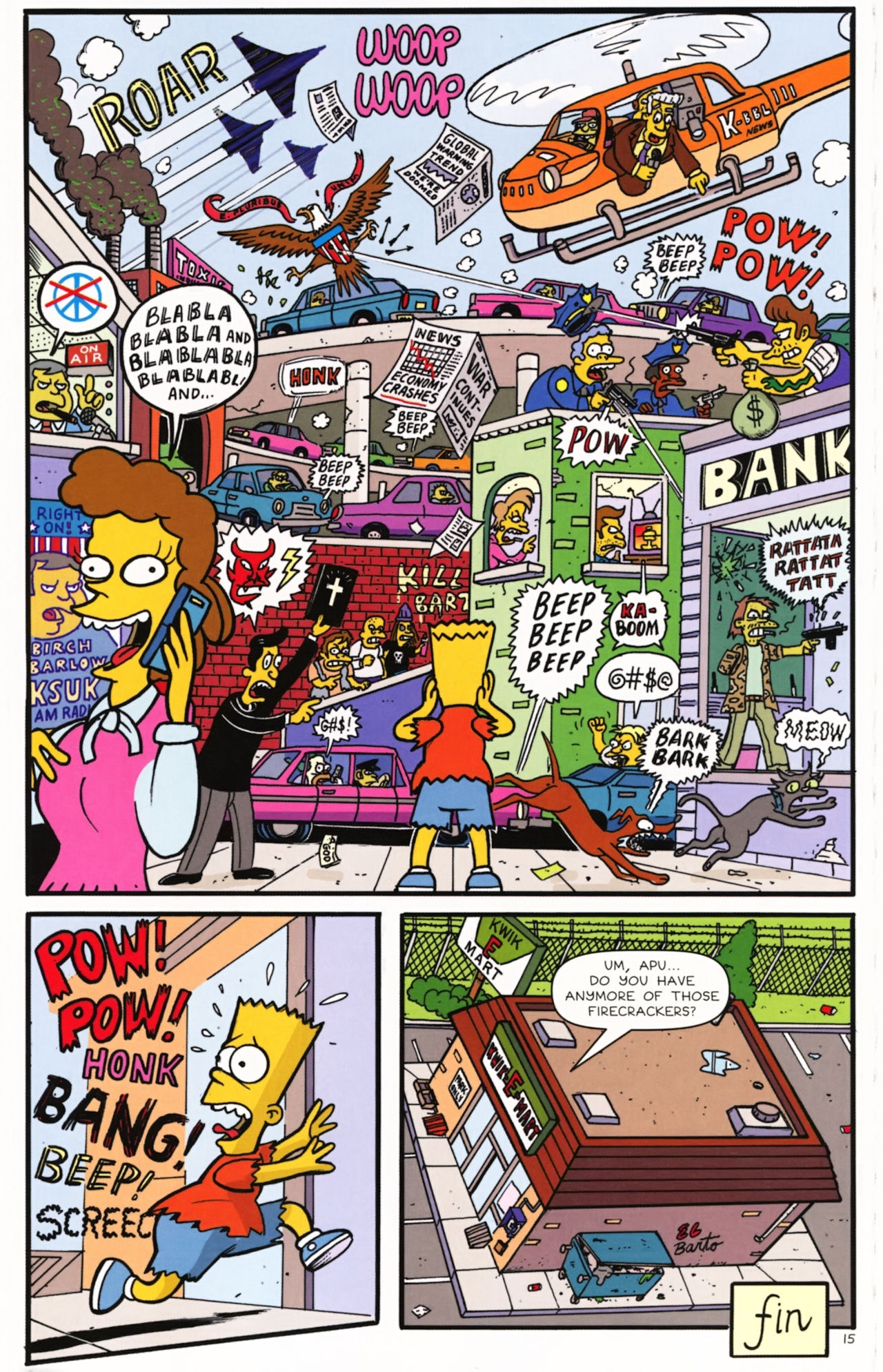 Read online Bart Simpson comic -  Issue #54 - 16