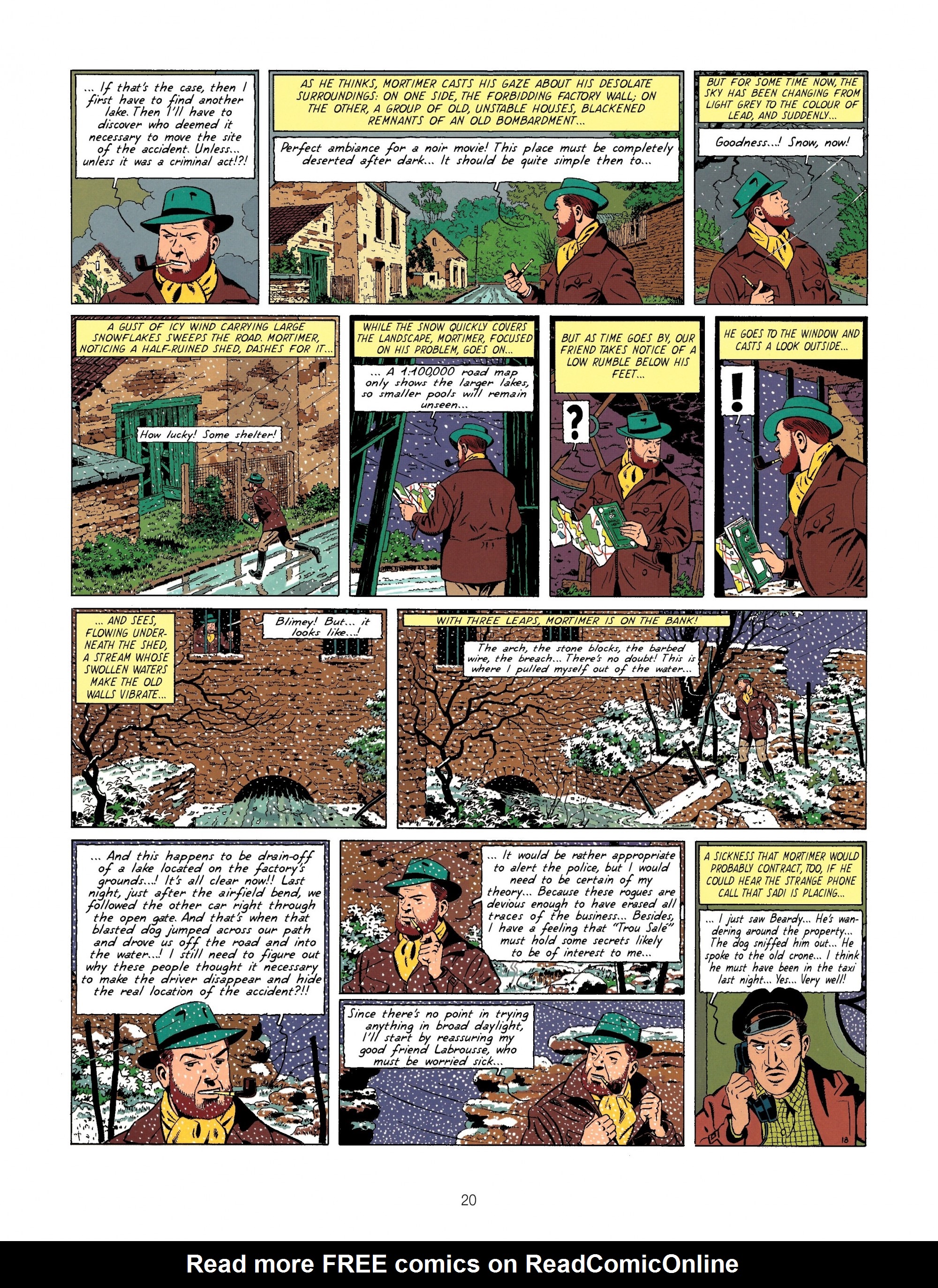 Read online Blake & Mortimer comic -  Issue #6 - 20