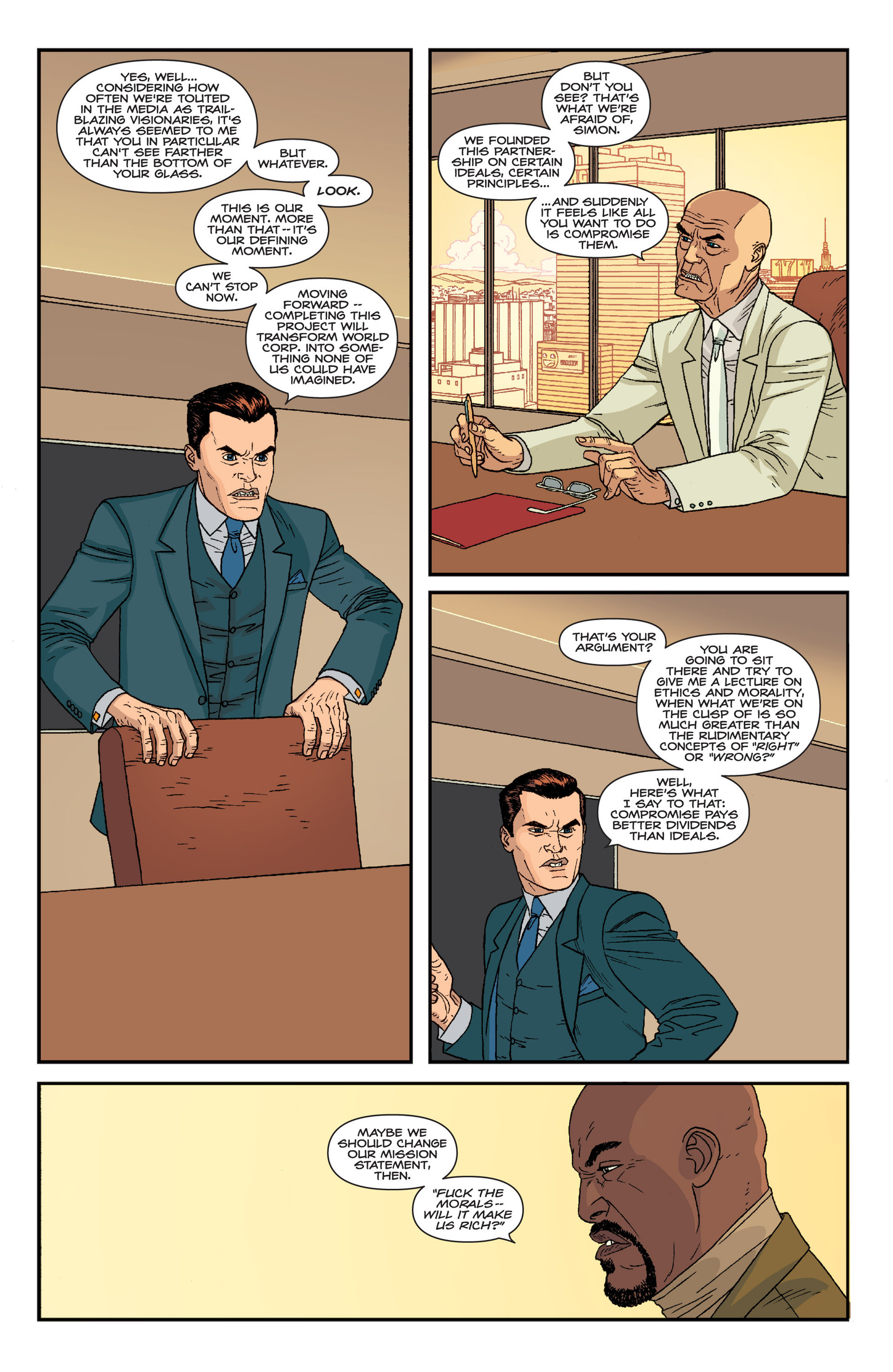 Read online Nowhere Men comic -  Issue #1 - 11