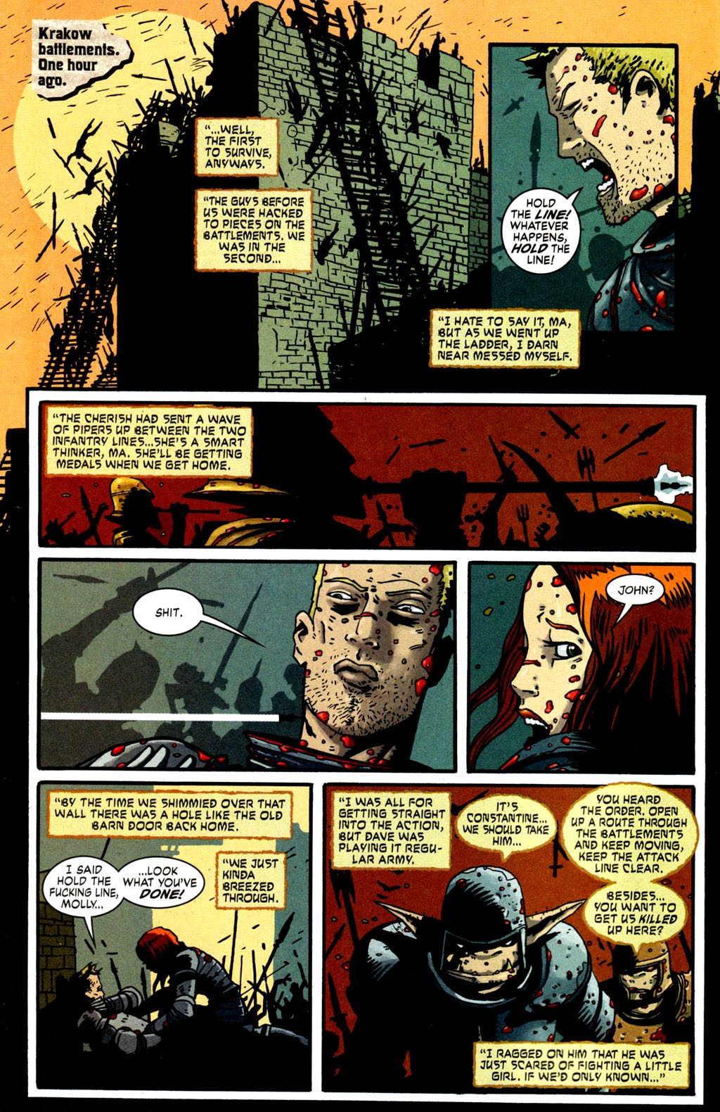 Read online Books of Magick: Life During Wartime comic -  Issue #9 - 6