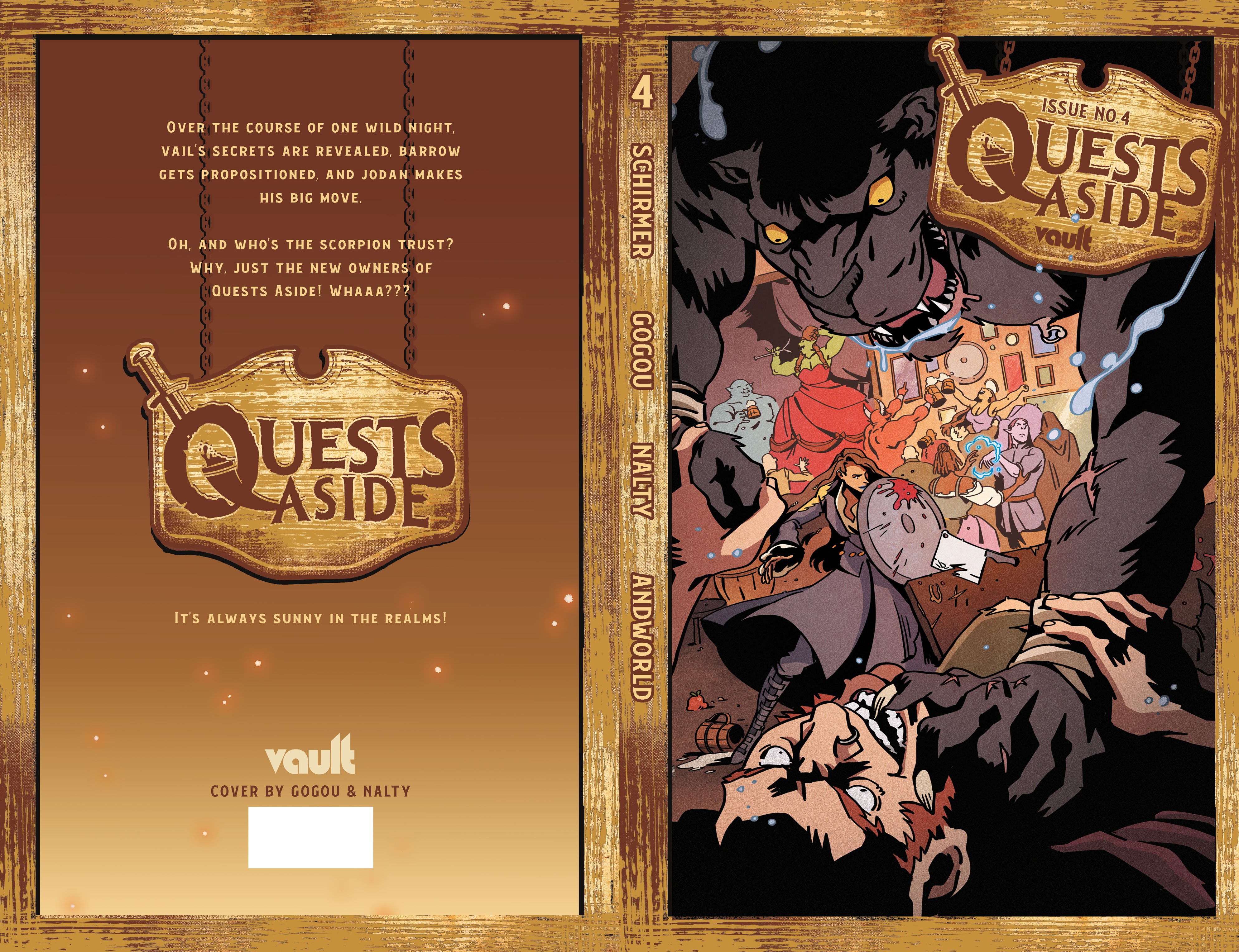 Read online Quests Aside comic -  Issue #4 - 2