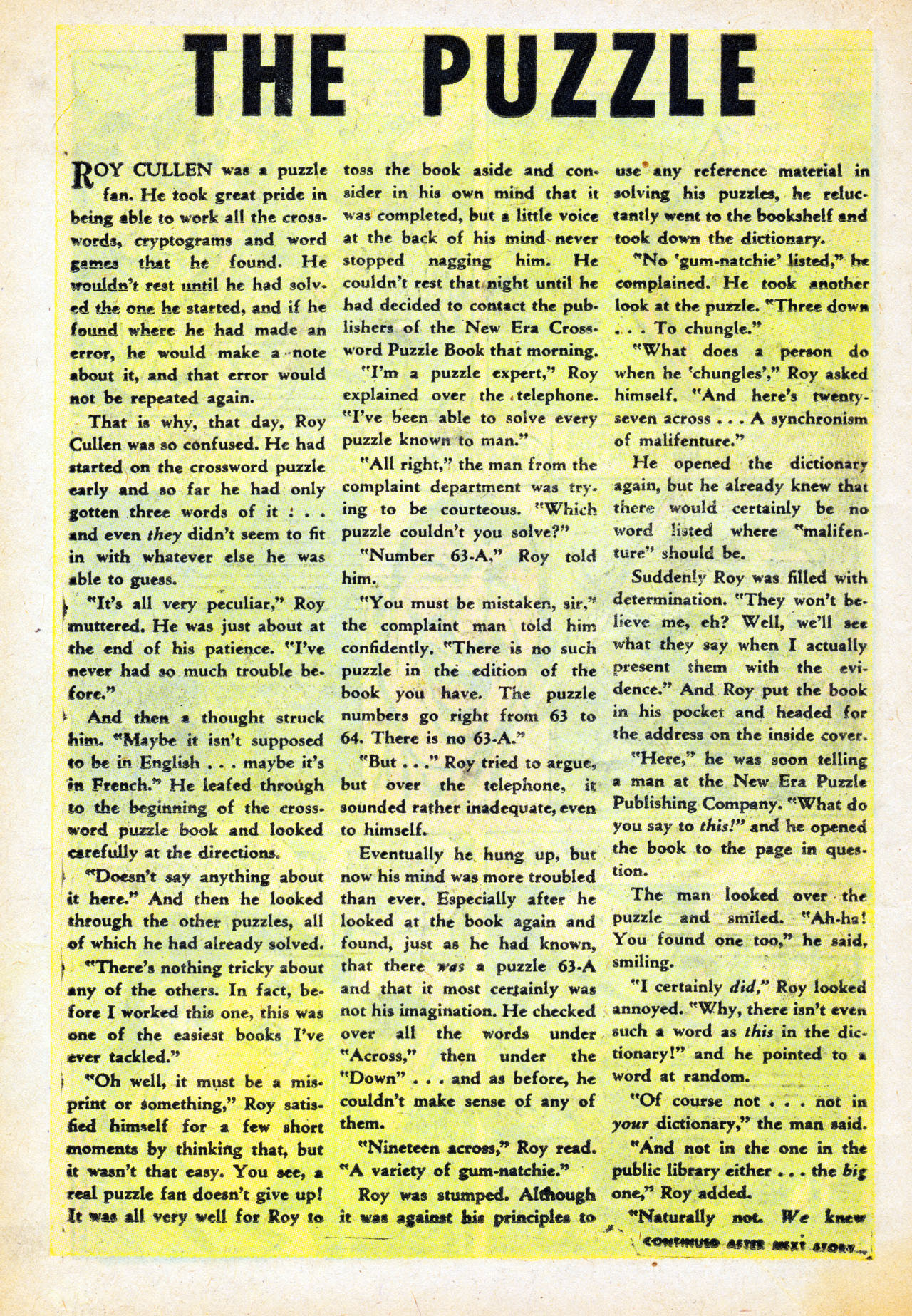 Read online Mystery Tales comic -  Issue #37 - 19