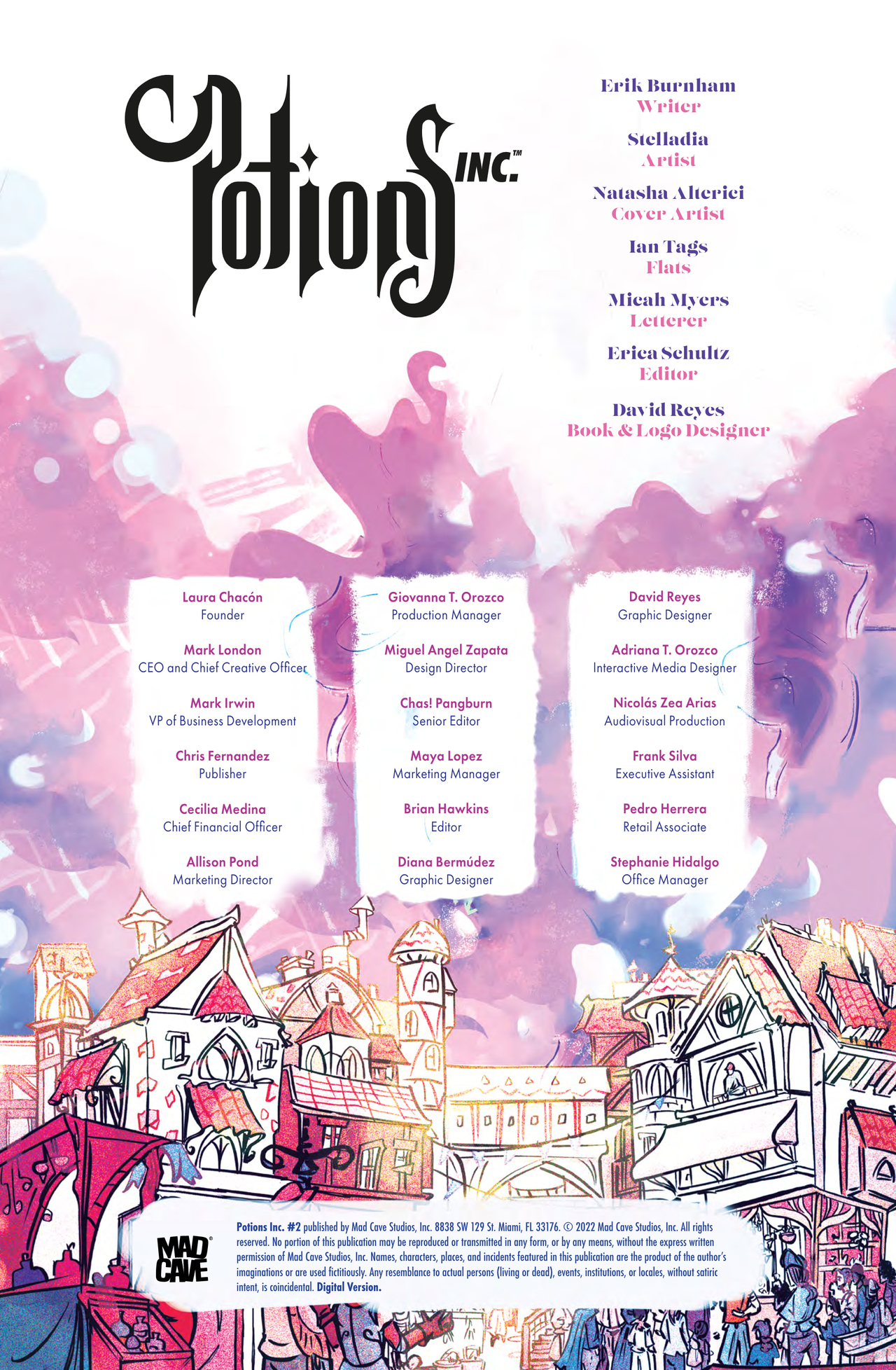 Read online Potions Inc. comic -  Issue #2 - 2