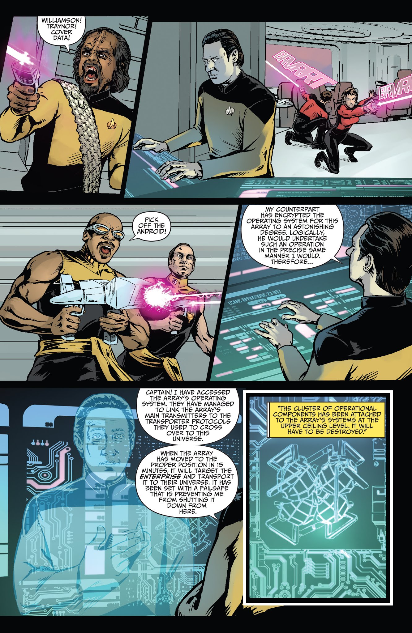 Read online Star Trek: The Next Generation: Through the Mirror comic -  Issue #5 - 7