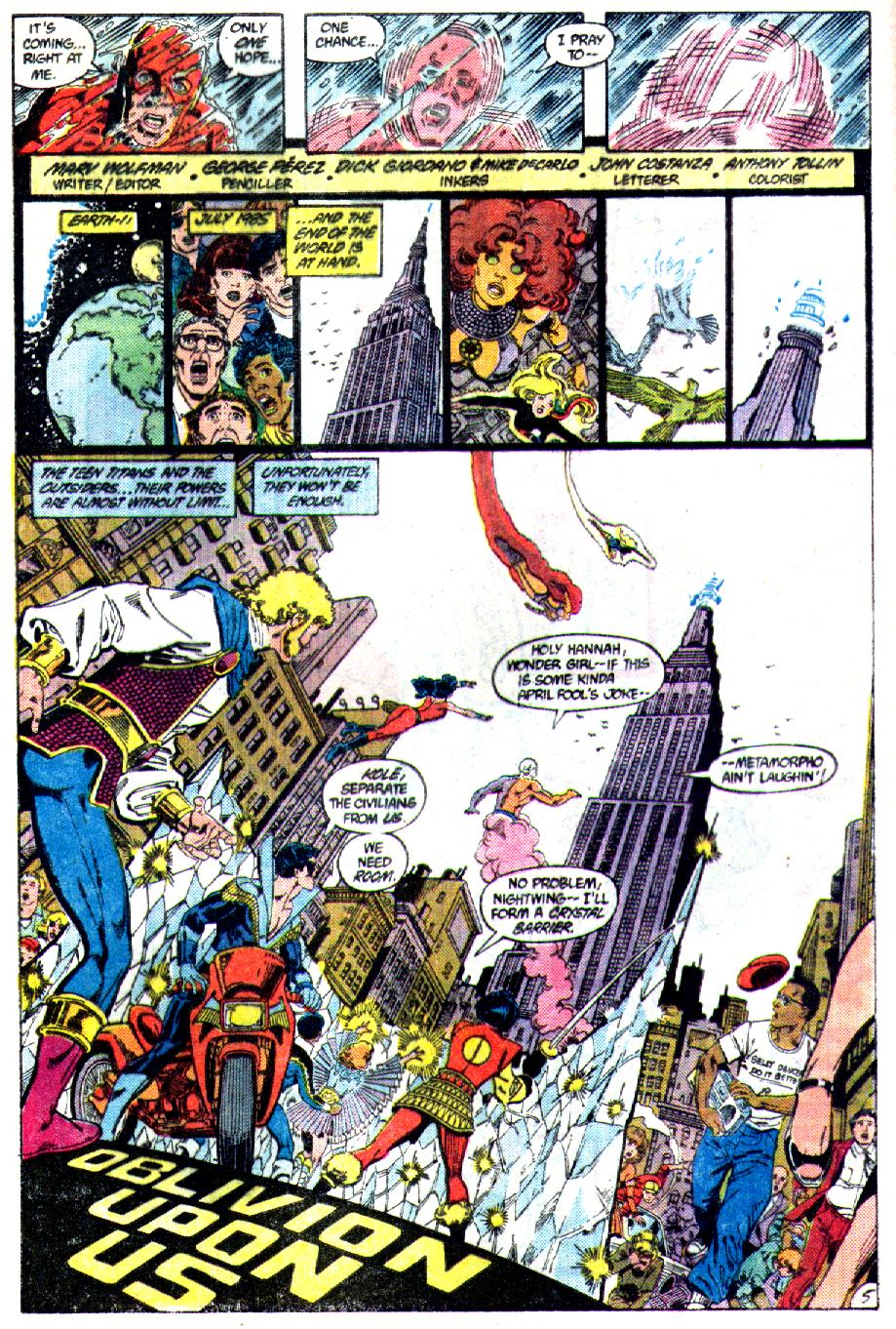 Read online Crisis on Infinite Earths (1985) comic -  Issue #3 - 6