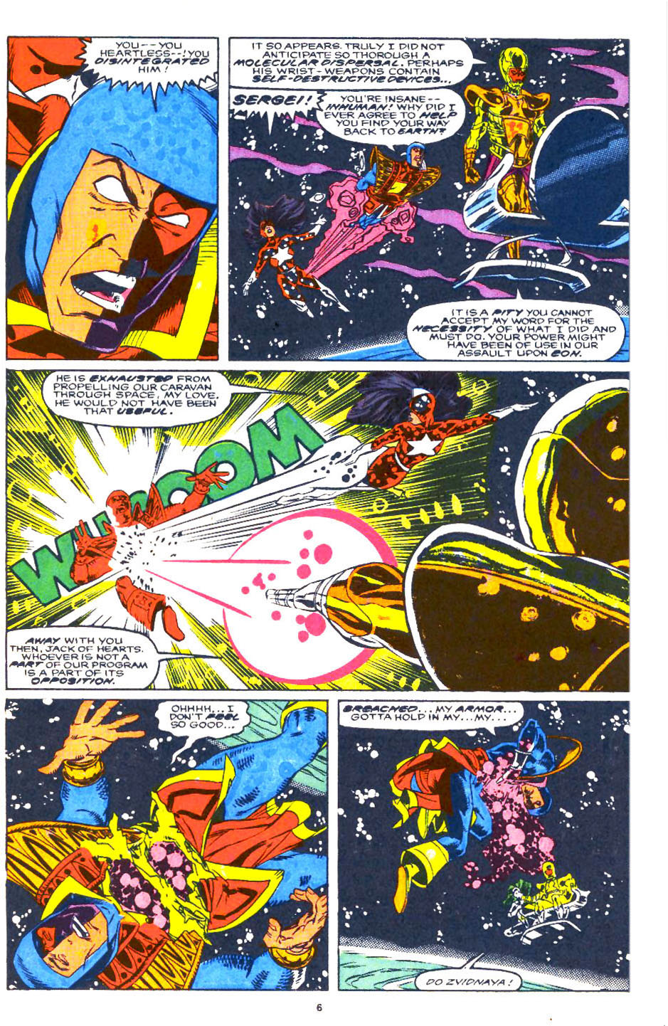 Read online Quasar comic -  Issue #20 - 6