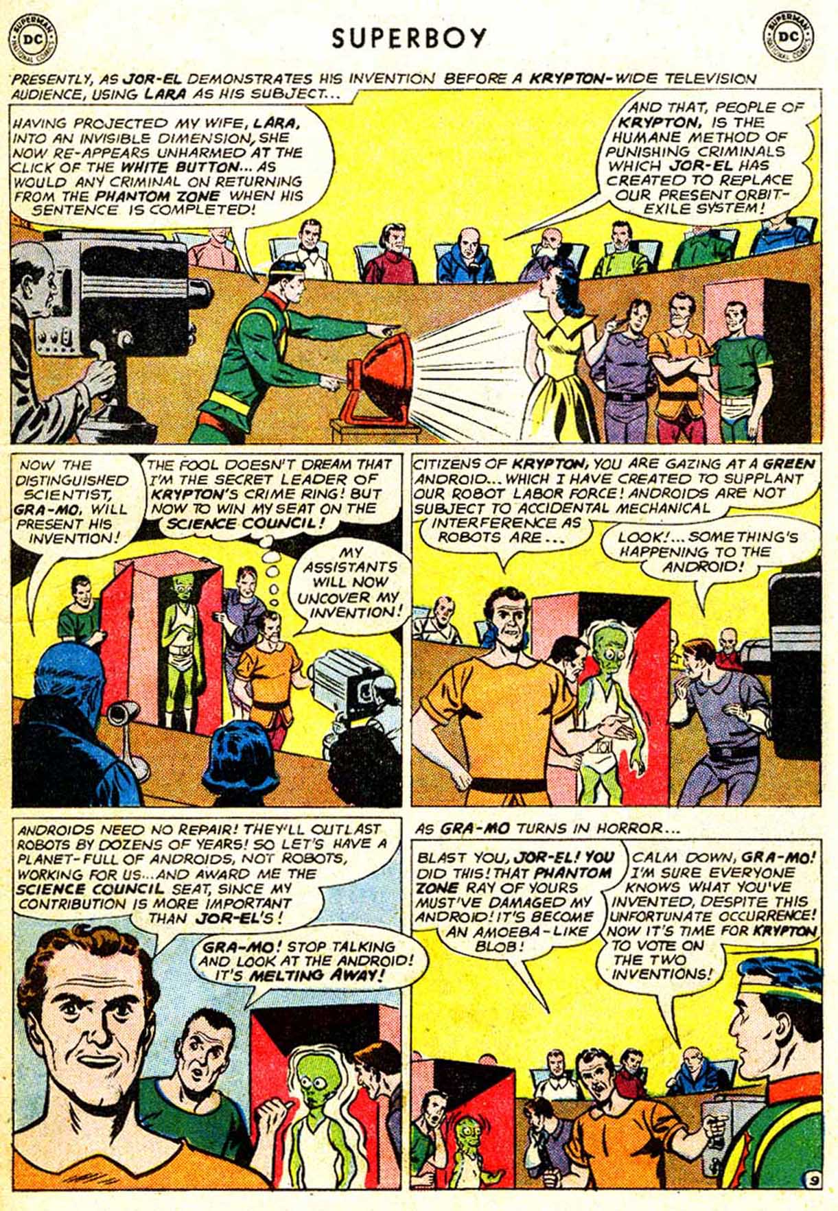 Read online Superboy (1949) comic -  Issue #104 - 10