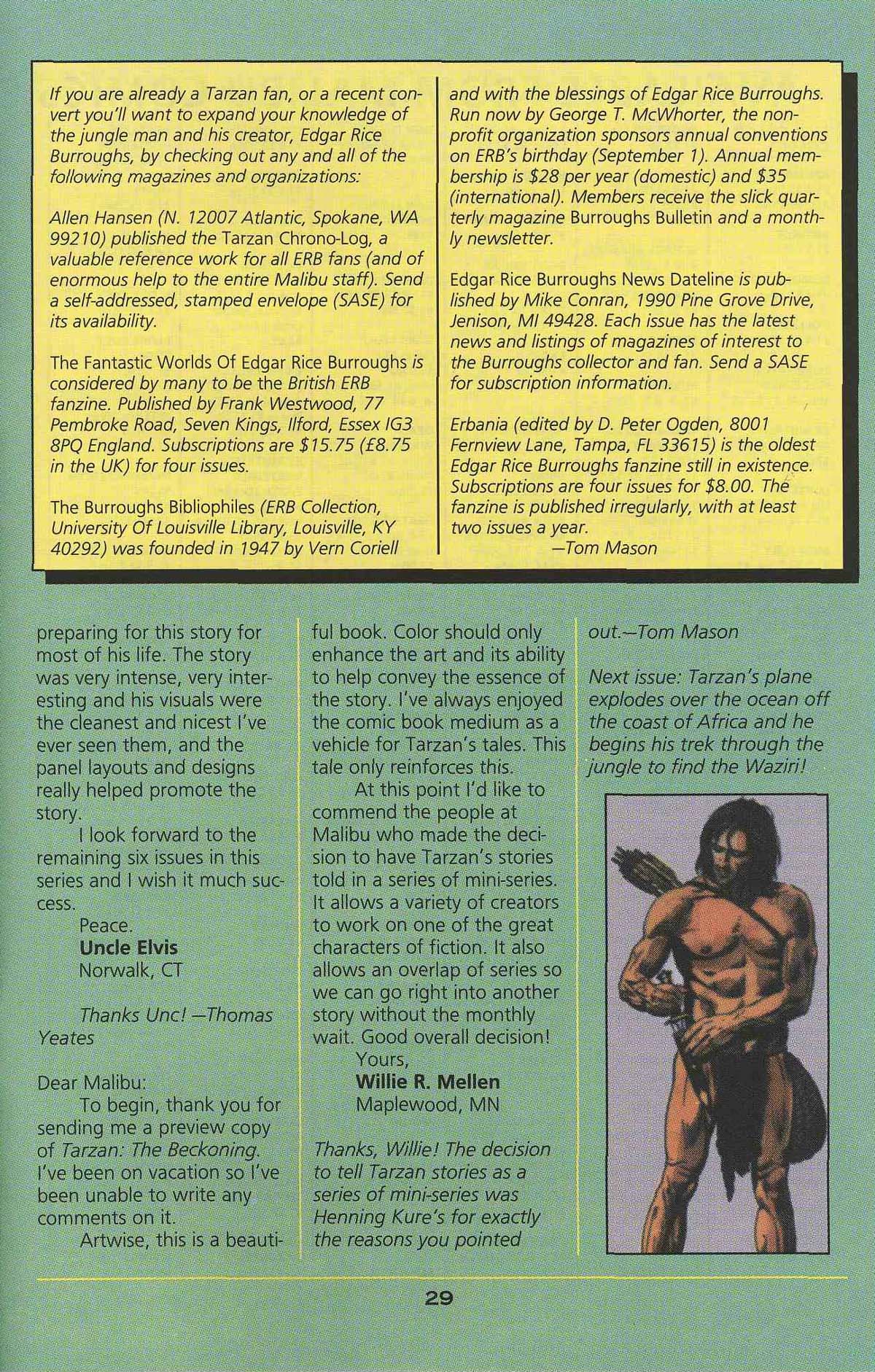 Read online Tarzan: The Beckoning comic -  Issue #2 - 31