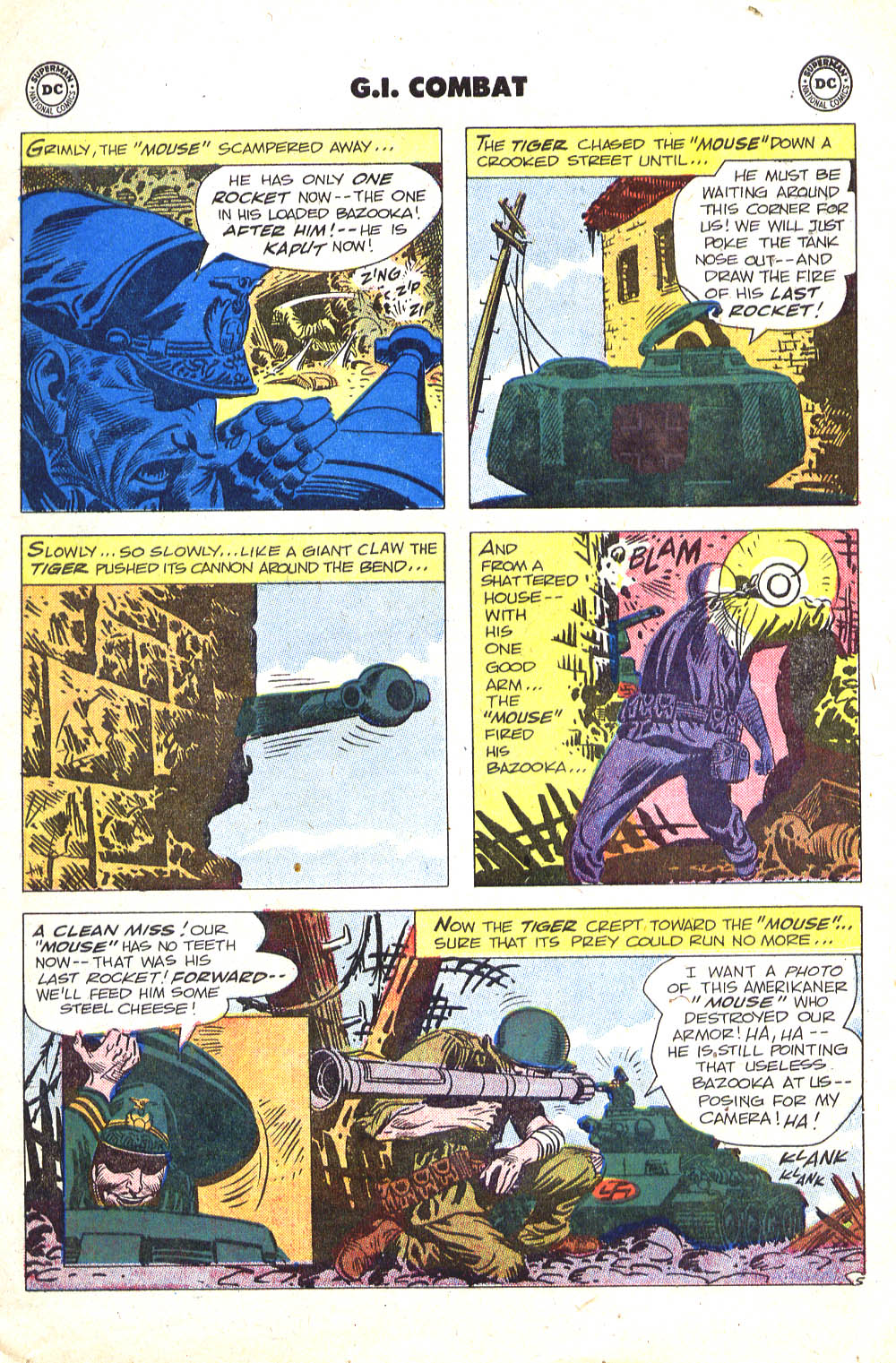 Read online G.I. Combat (1952) comic -  Issue #76 - 7